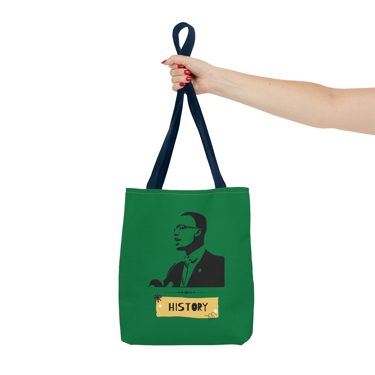 Black History Month Tote Bag Stylish and Durable Carryall - Green
