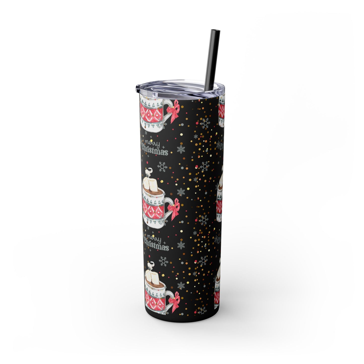 Christmas Skinny Tumblers 20oz | Insulated Holiday Drinkware