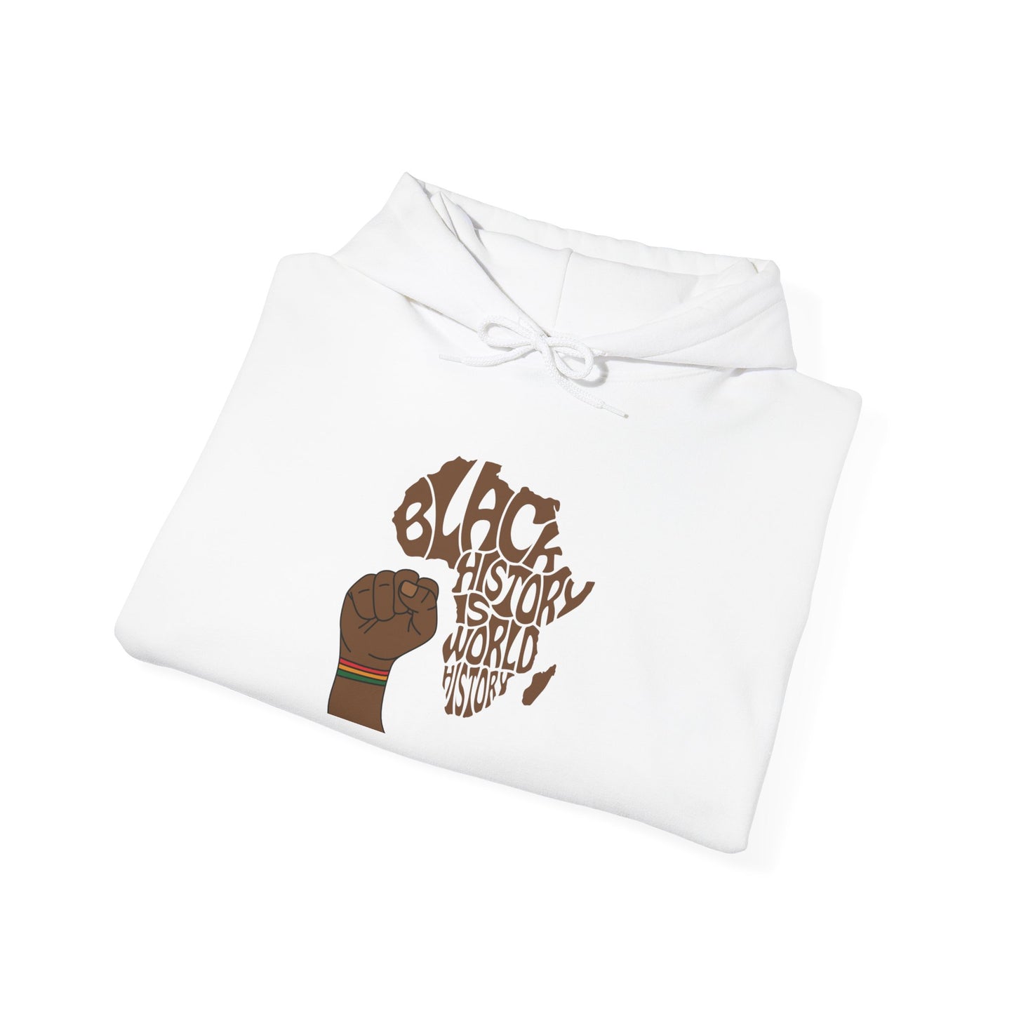 Black History Is World History Unisex Hoodie | Heavy Blend Hooded Sweatshirt
