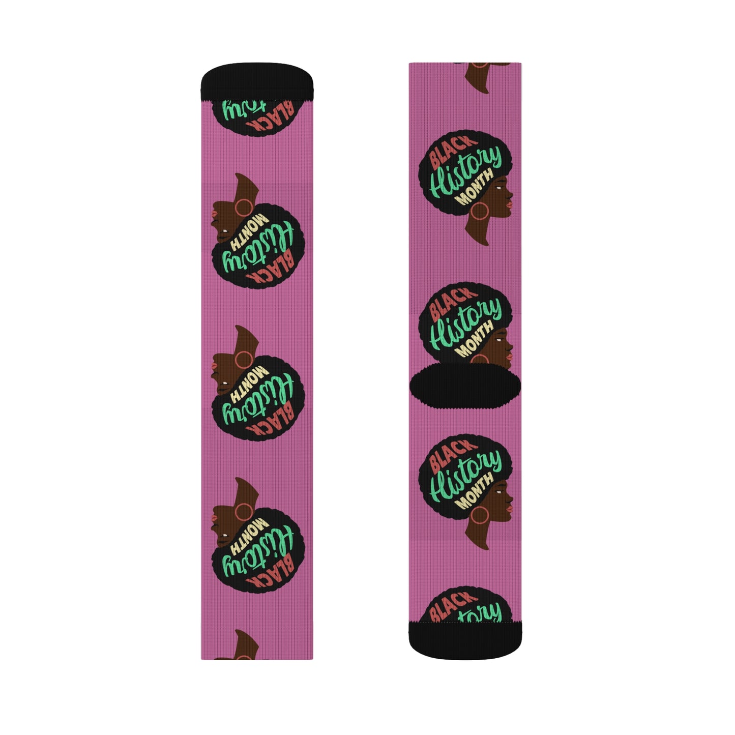 Black History Month Socks Afrocentric Crew Socks, Cultural Fashion, Melanin Pride Gift, HBCU Apparel, African American Heritage Socks