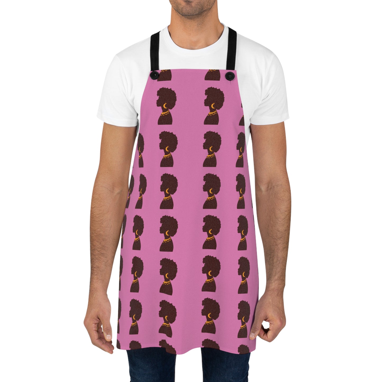 Afrocentric Kitchen Apron | Black Girl Magic Apron | Bold, Stylish Cooking Apron for BBQs, Baking & More