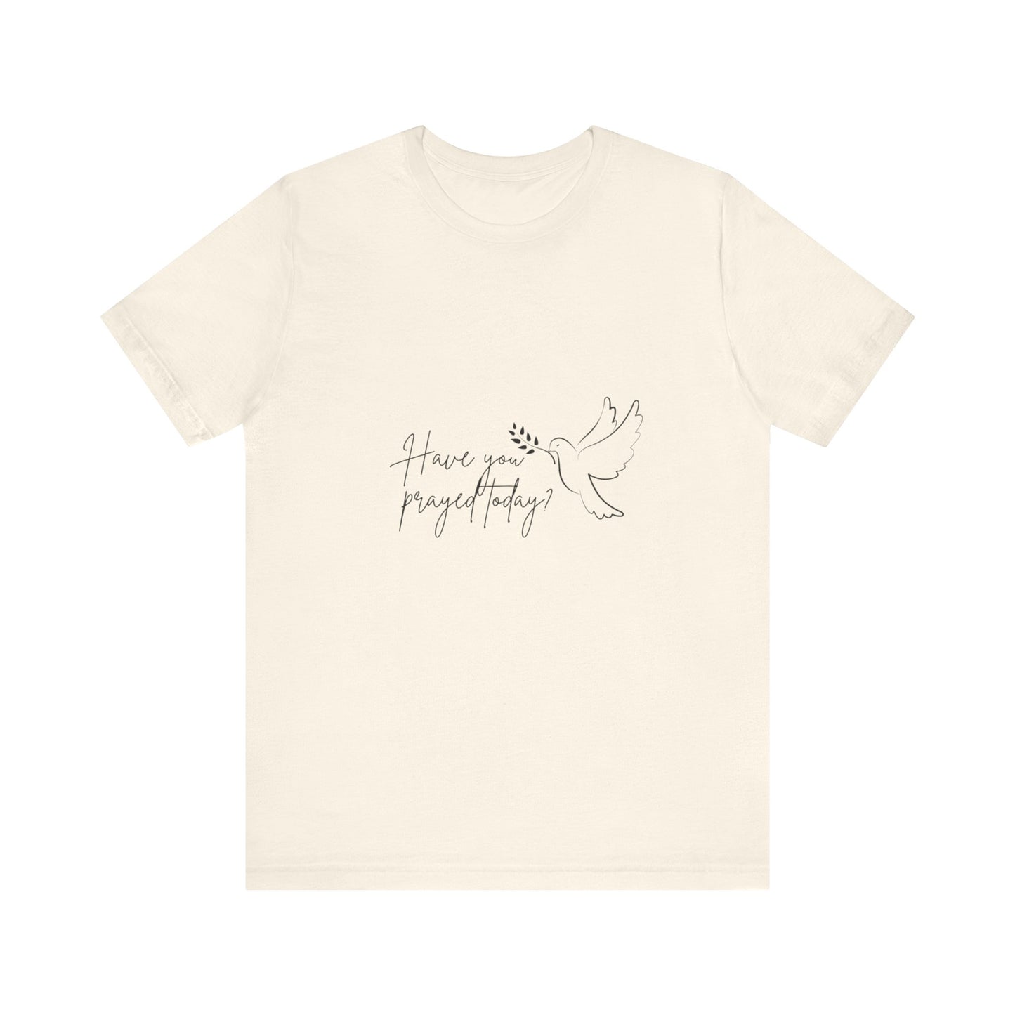 Prayerful Reflection T-Shirt - Comfortable Cotton Tee in 16 Colors