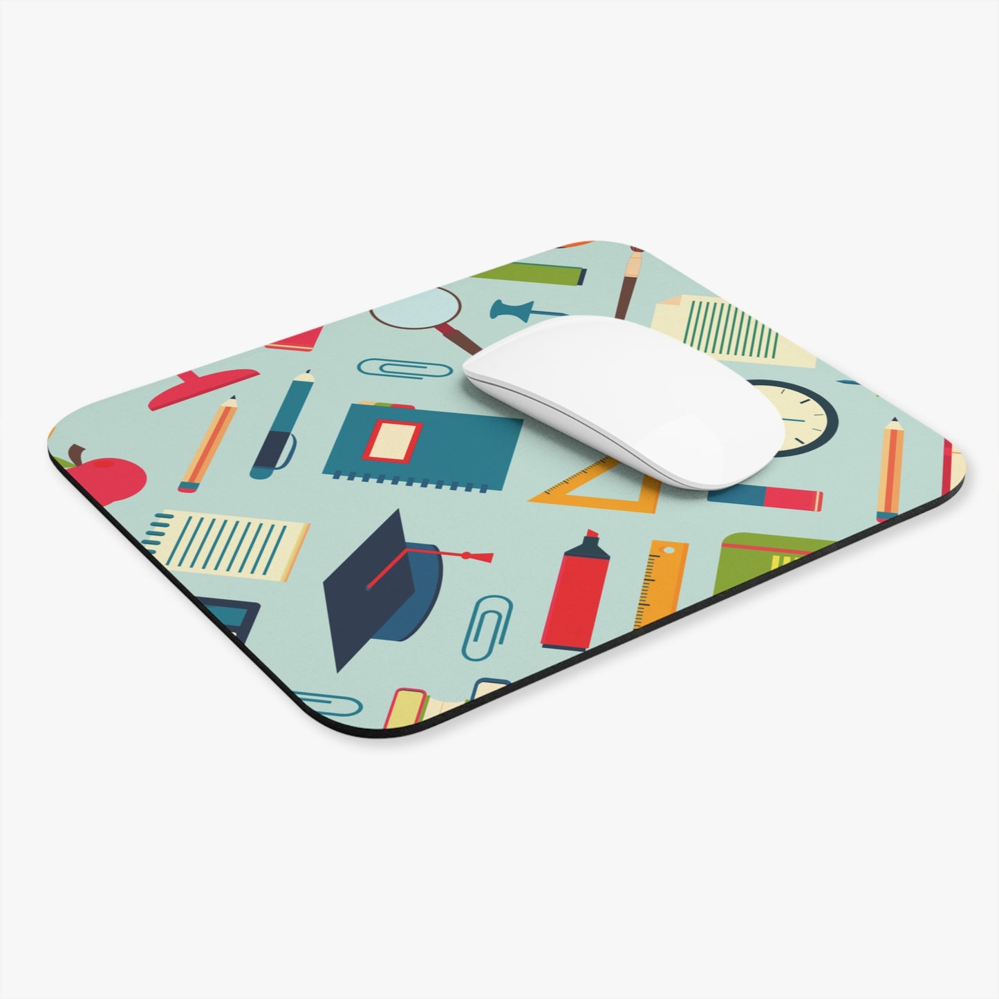 Back to School Desk Vibes Mouse Pad – Fun, Functional & Millennial-Approved
