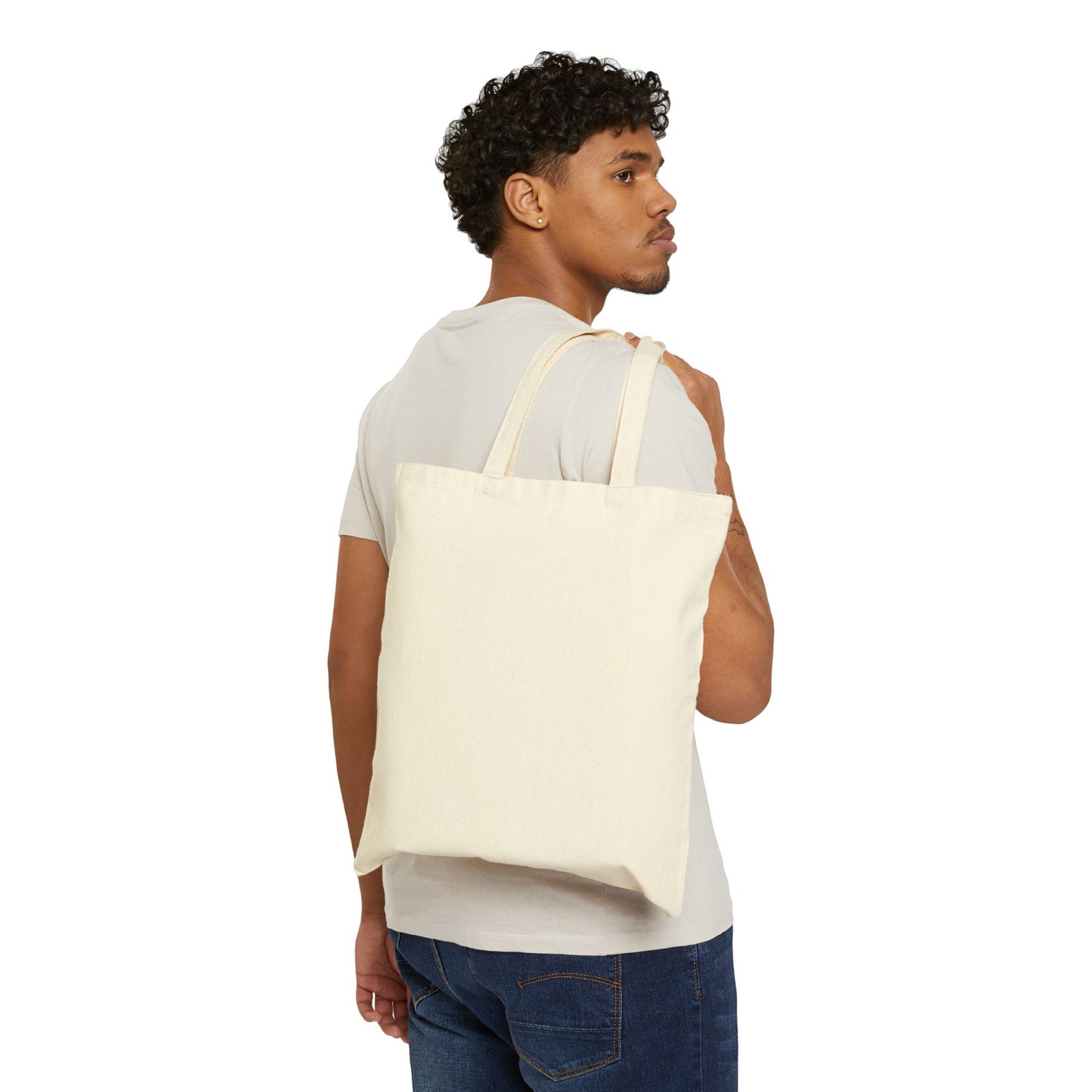 Canvas Tote Bag – Cute Apple & Books Print | Back-to-School Teacher Tote | Eco-Friendly Book Bag for Women & Moms
