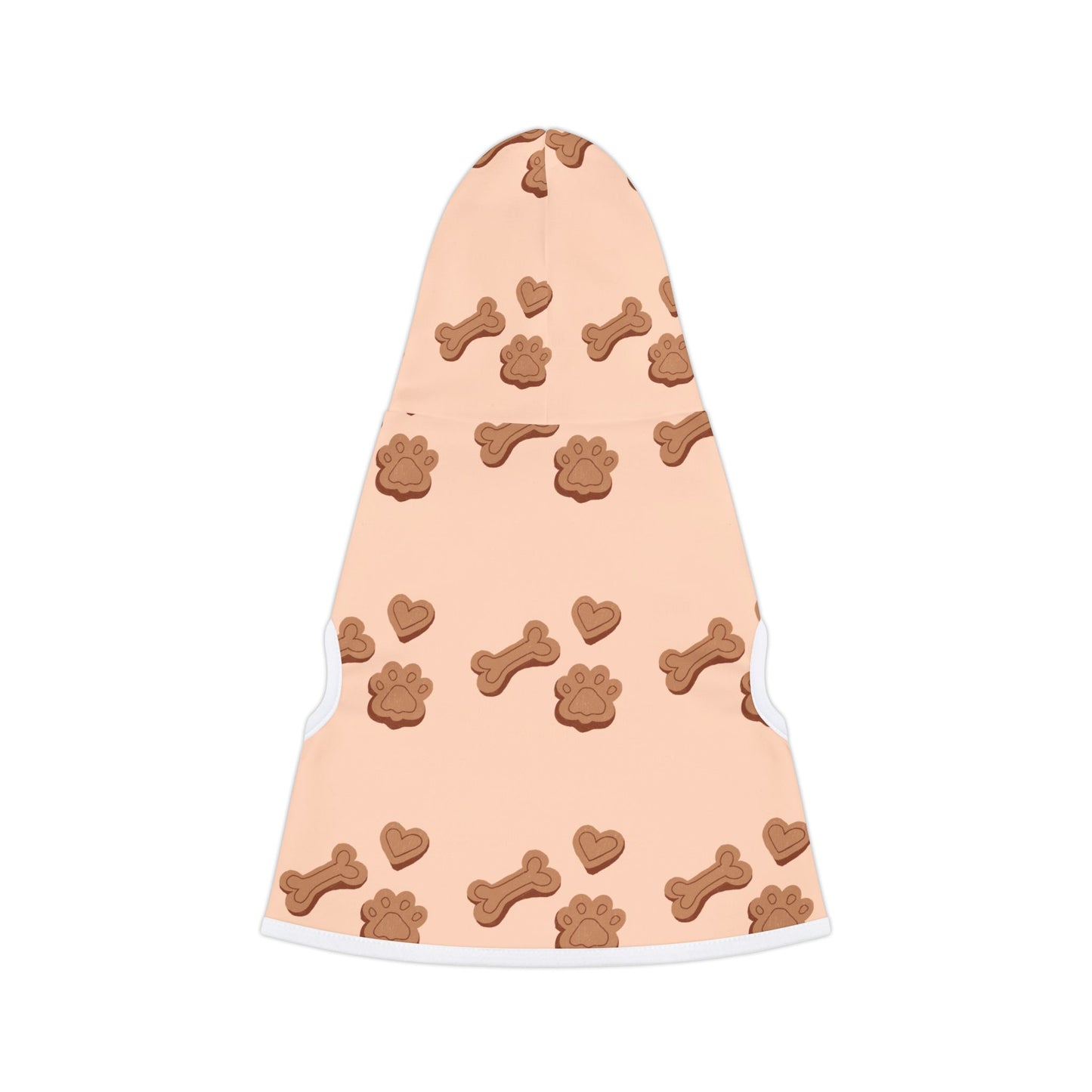 Dog Bone & Paw Print Hoodie – Cozy Custom Pet Sweatshirt for Stylish Pups