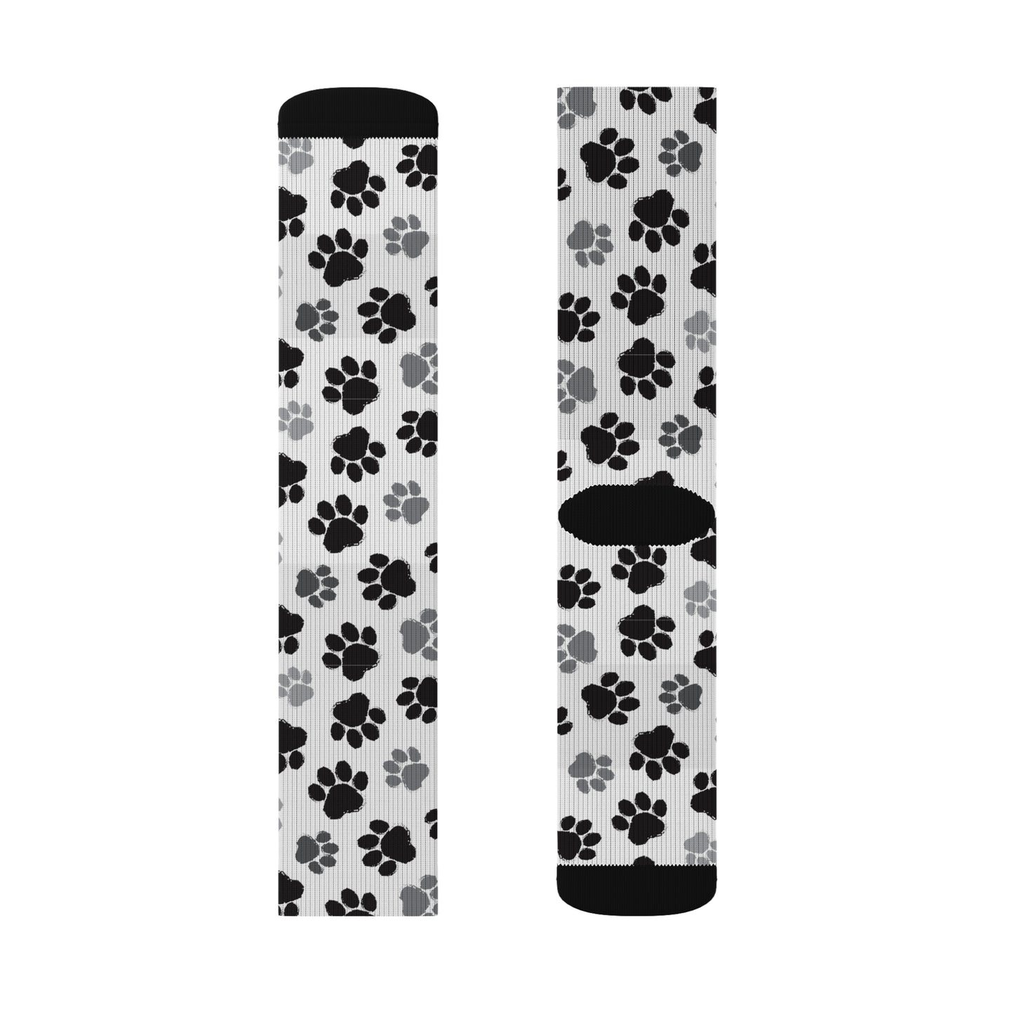 Dog Paw Print Socks – Comfy, Stylish & Fun for Pet Lovers (3 Sizes)