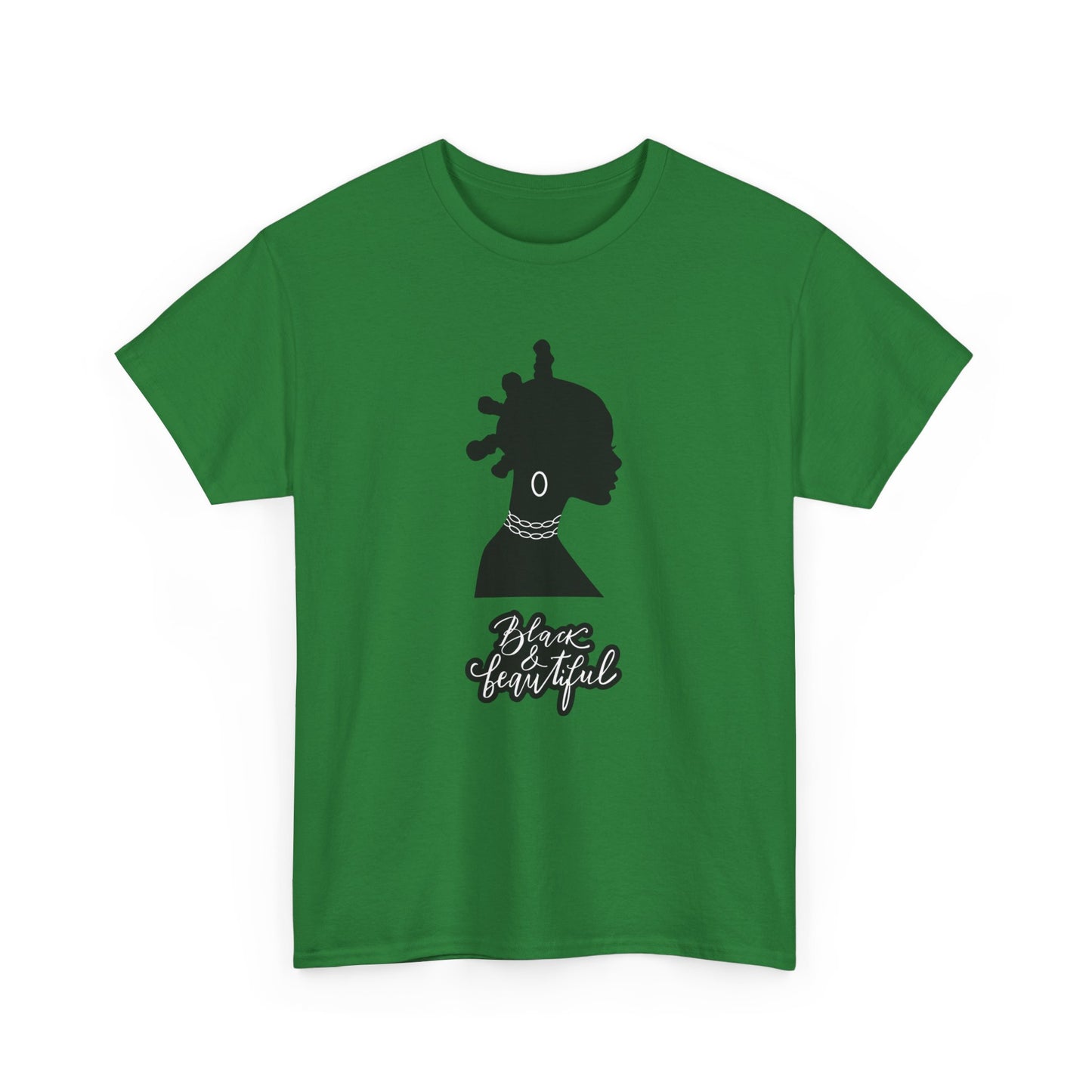 Black Beautiful Silhouette TShirt | Afrocentric Tee | Black History Month Shirt | Black-Owned Business Support | Melanin Magic Tee