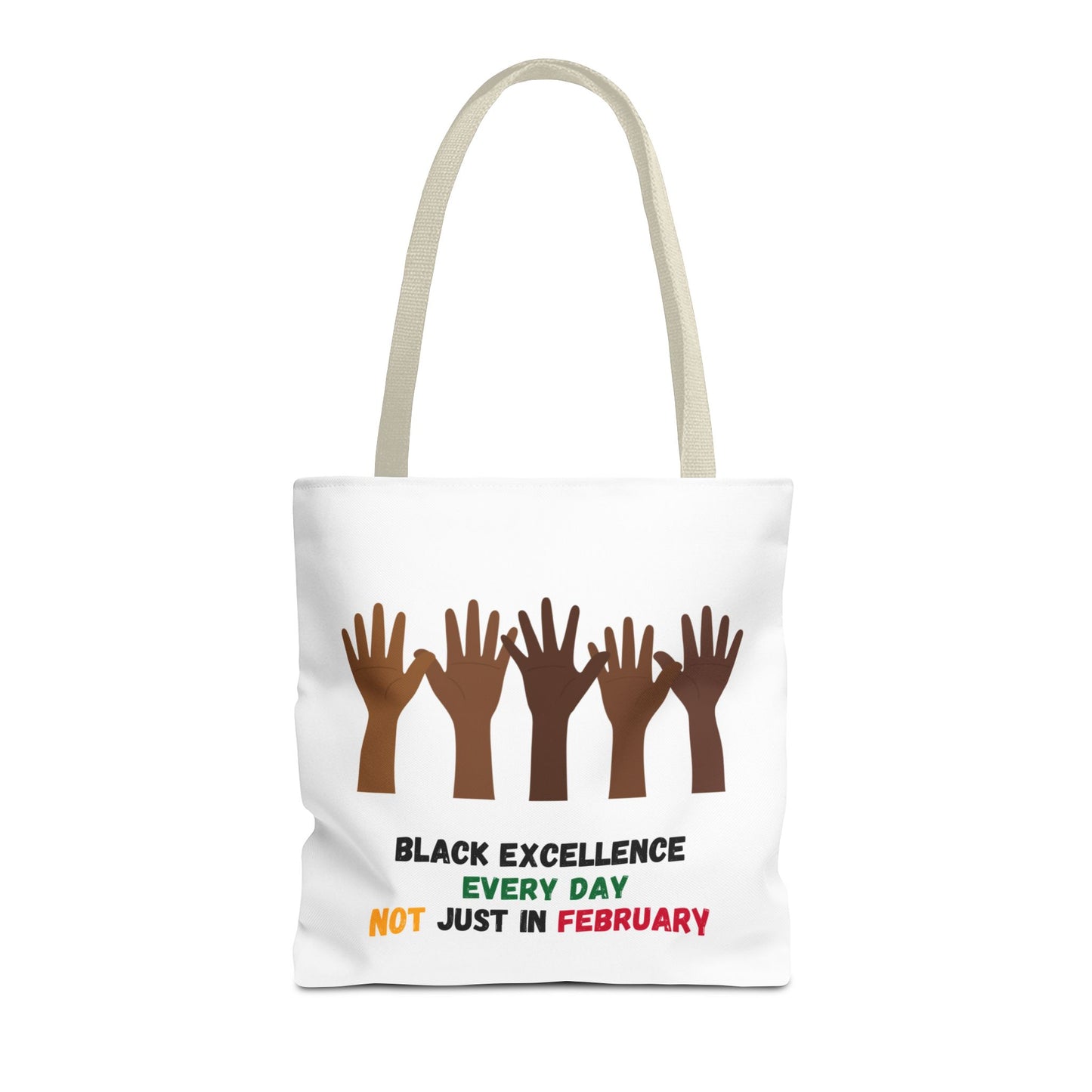 Black Excellence Tote Bag | Black History Month Gift | Reusable & Eco-Friendly Statement Bag