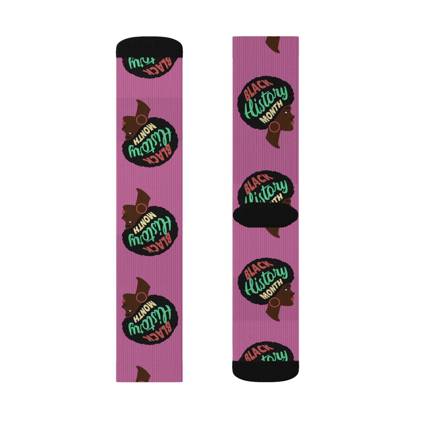 Black History Month Socks Afrocentric Crew Socks, Cultural Fashion, Melanin Pride Gift, HBCU Apparel, African American Heritage Socks
