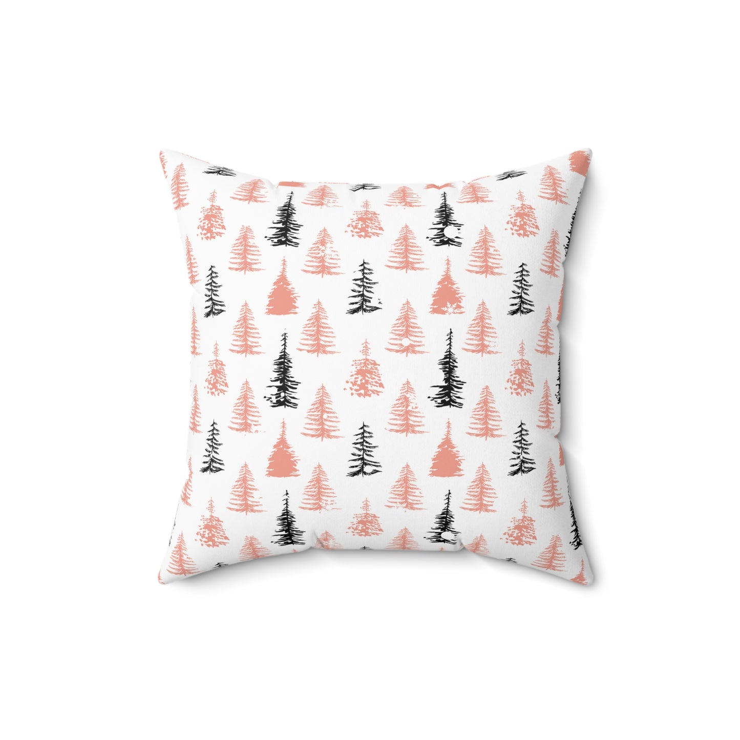 Minimalist Christmas Tree Throw Pillow - Modern Holiday Home Decor - Cozy Winter Accent Cushion