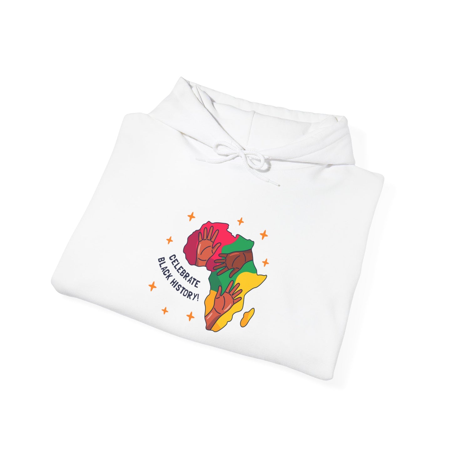 Celebrate Black History Unisex Hoodie | Ethically Sourced Cozy Sweatshirt | Cultural Empowerment Apparel