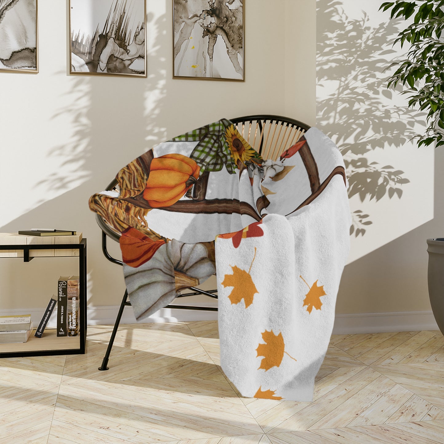 Happy Thanksgiving Turkey Throw Blanket | Cozy Fall Decor for Warm Family Gatherings | Perfect Holiday Gift