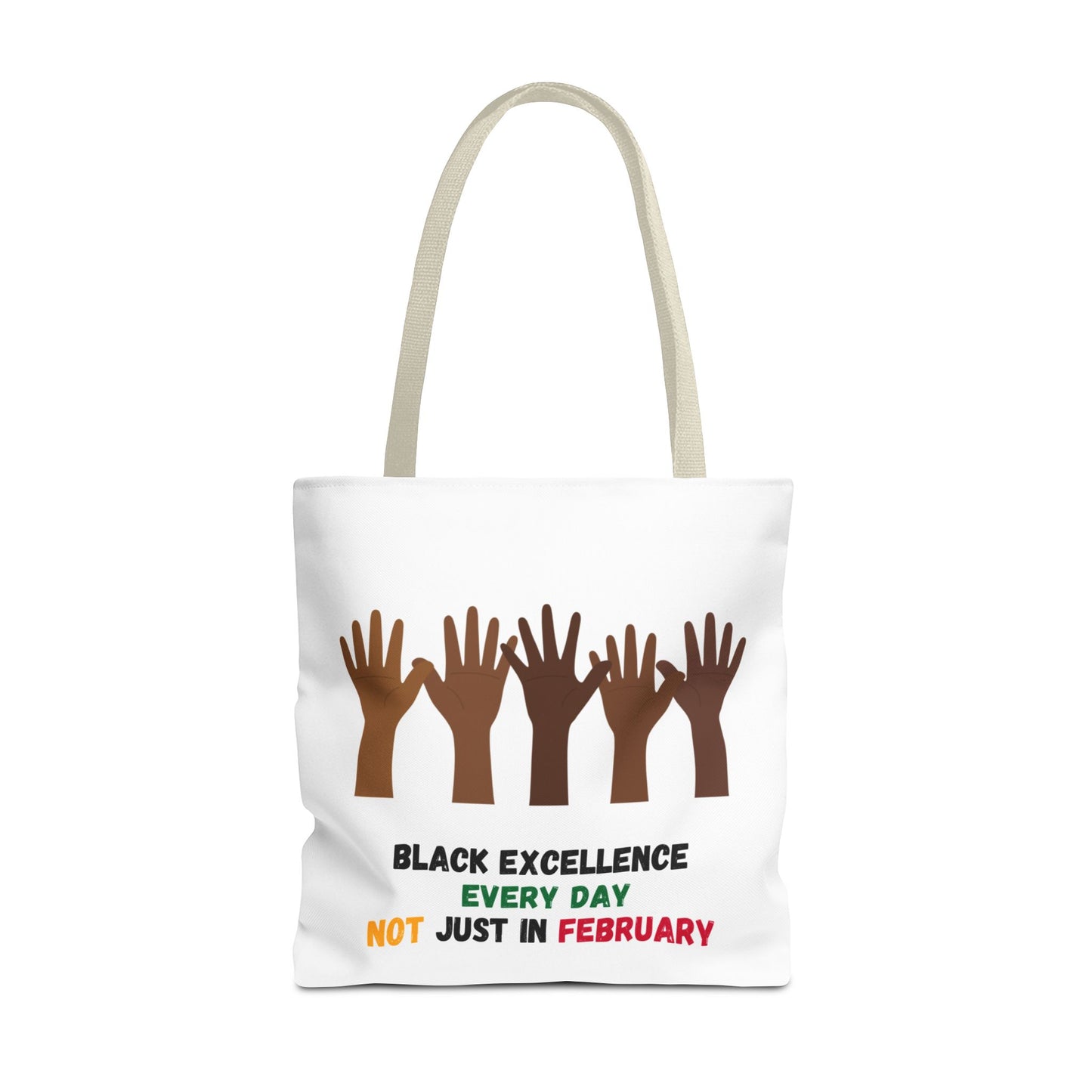 Black Excellence Tote Bag | Black History Month Gift | Reusable & Eco-Friendly Statement Bag