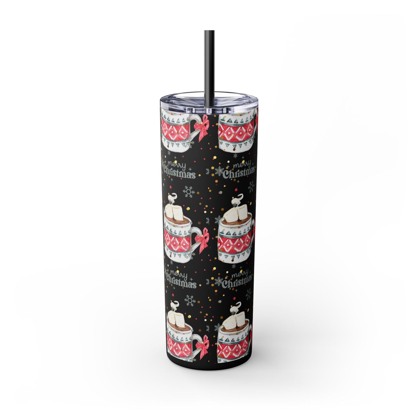 Christmas Skinny Tumblers 20oz | Insulated Holiday Drinkware
