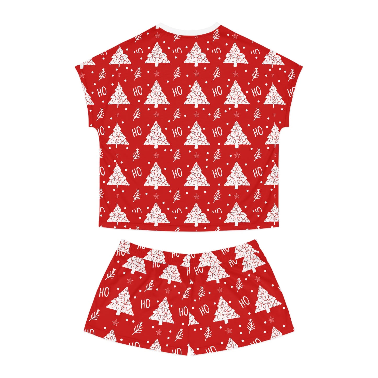 Red Christmas Pajama Set for Women | Holiday Loungewear | Festive Sleepwear Gift