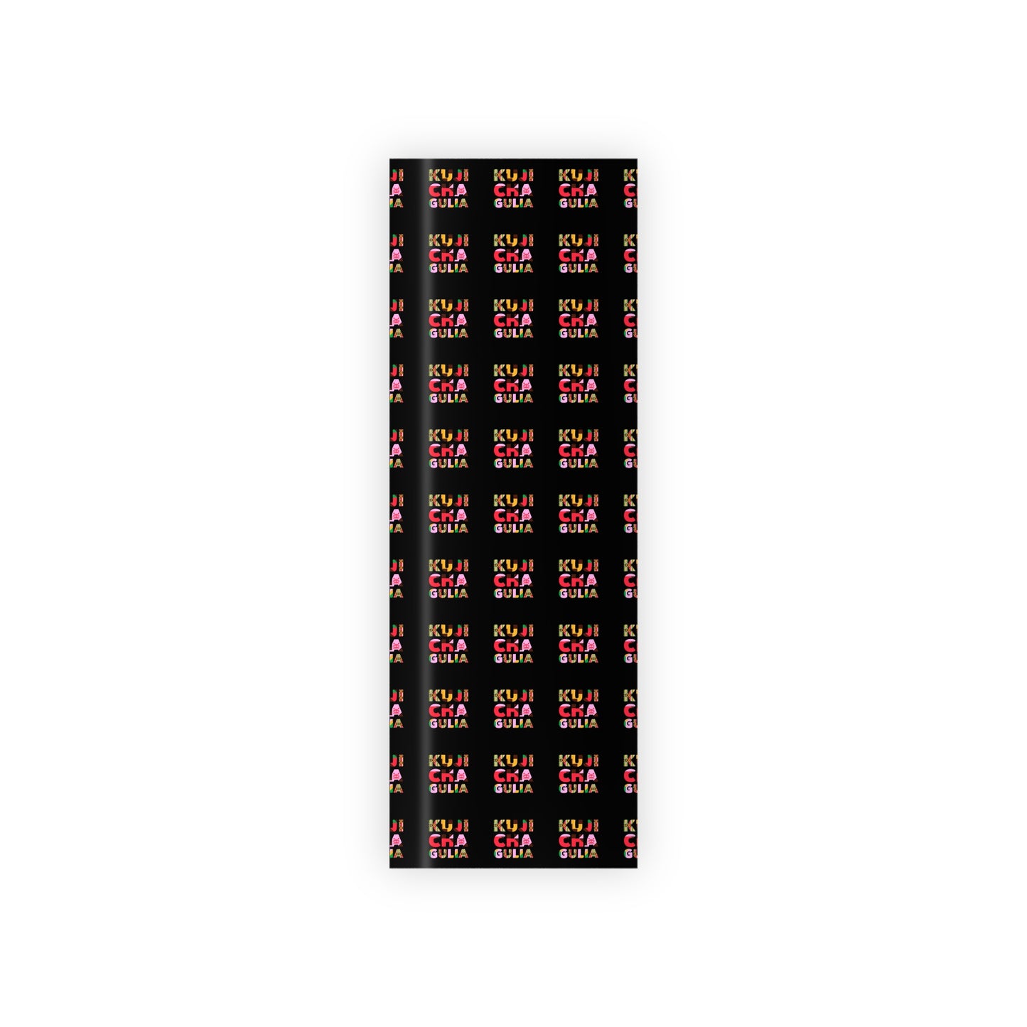Afrocentric Kwanzaa Gift Wrap | Kujichagulia | Premium Holiday Gift Wrap Roll | Black Cultural Gift Wrap | Sustainable Packaging