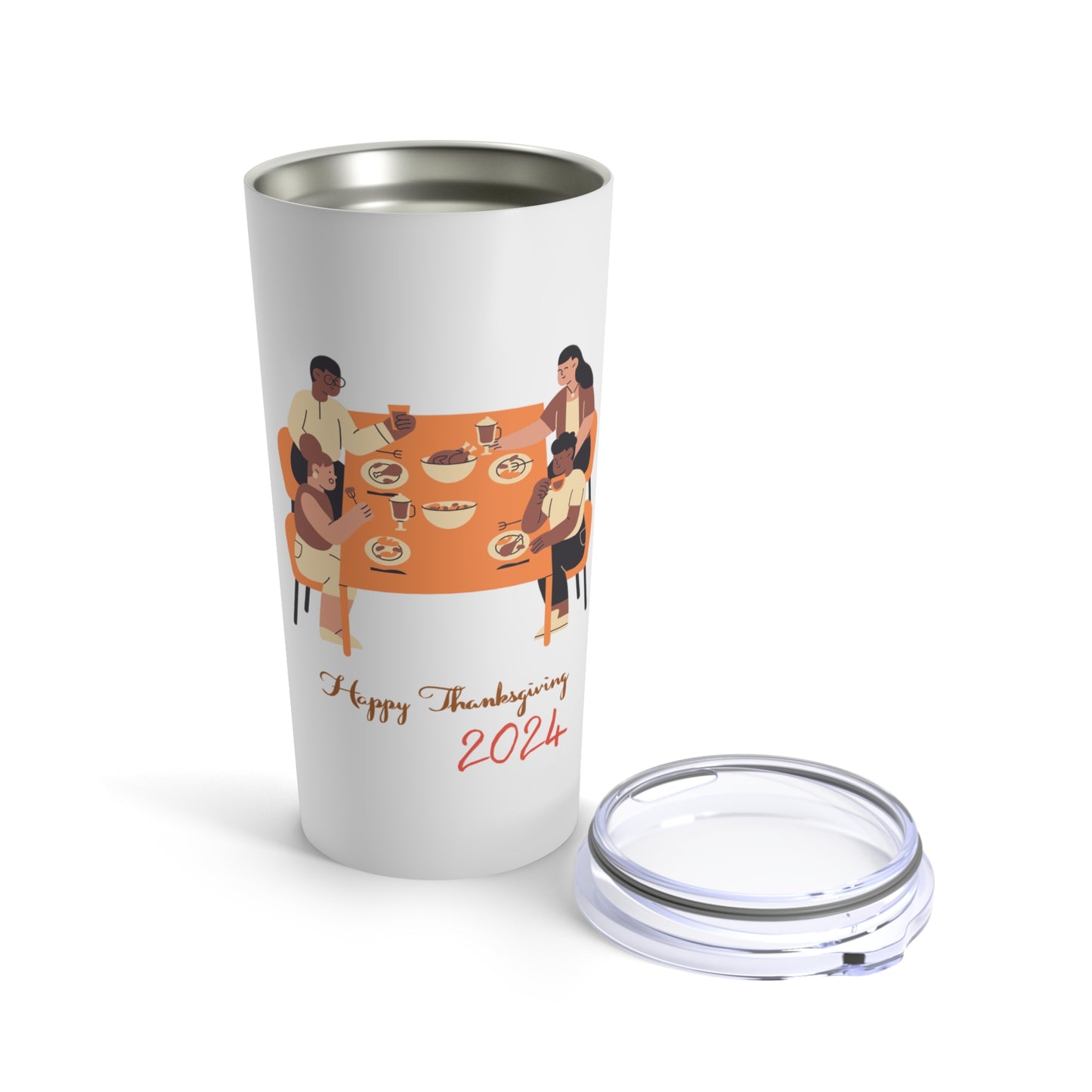 Friendsgiving Tumbler | Stylish 20oz Insulated Drinkware for Fall & Holiday Celebrations | Perfect Gift for Friends & Family