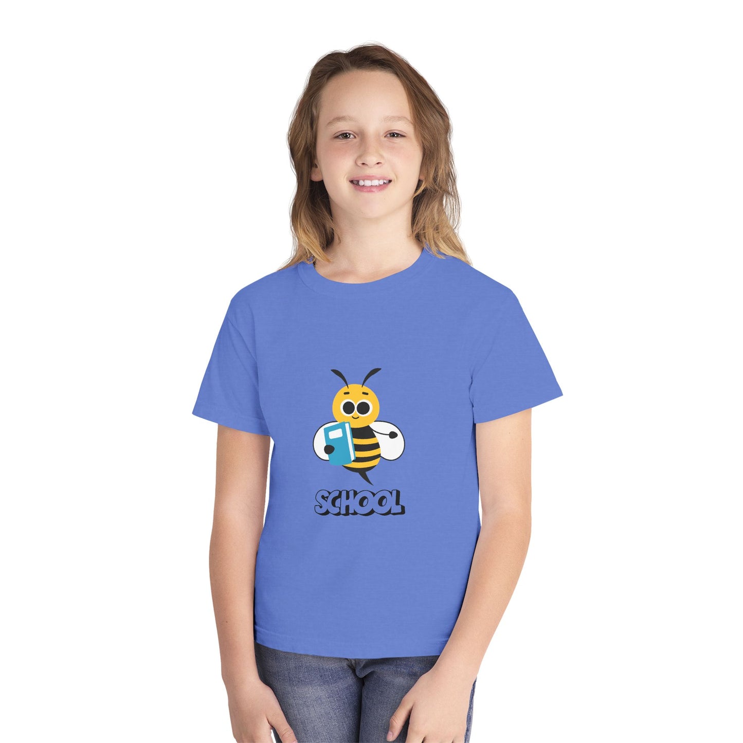 Kids Back to School Bee T-Shirt | Cute School Graphic Tee for Kids | Millennial Parent Gift | Unisex | XS–XL Sizes