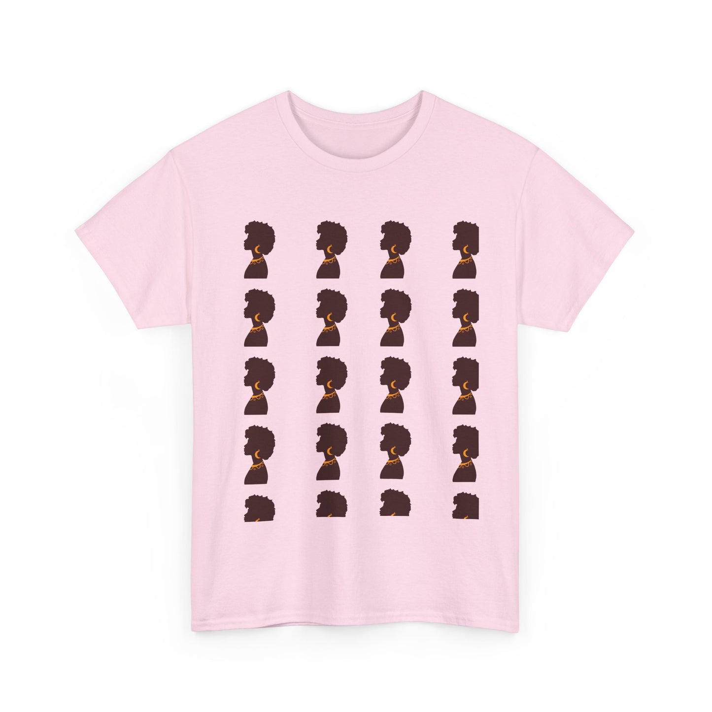 Empowered Silhouette Unisex Heavy Cotton T-Shirt | Celebrate Black Excellence