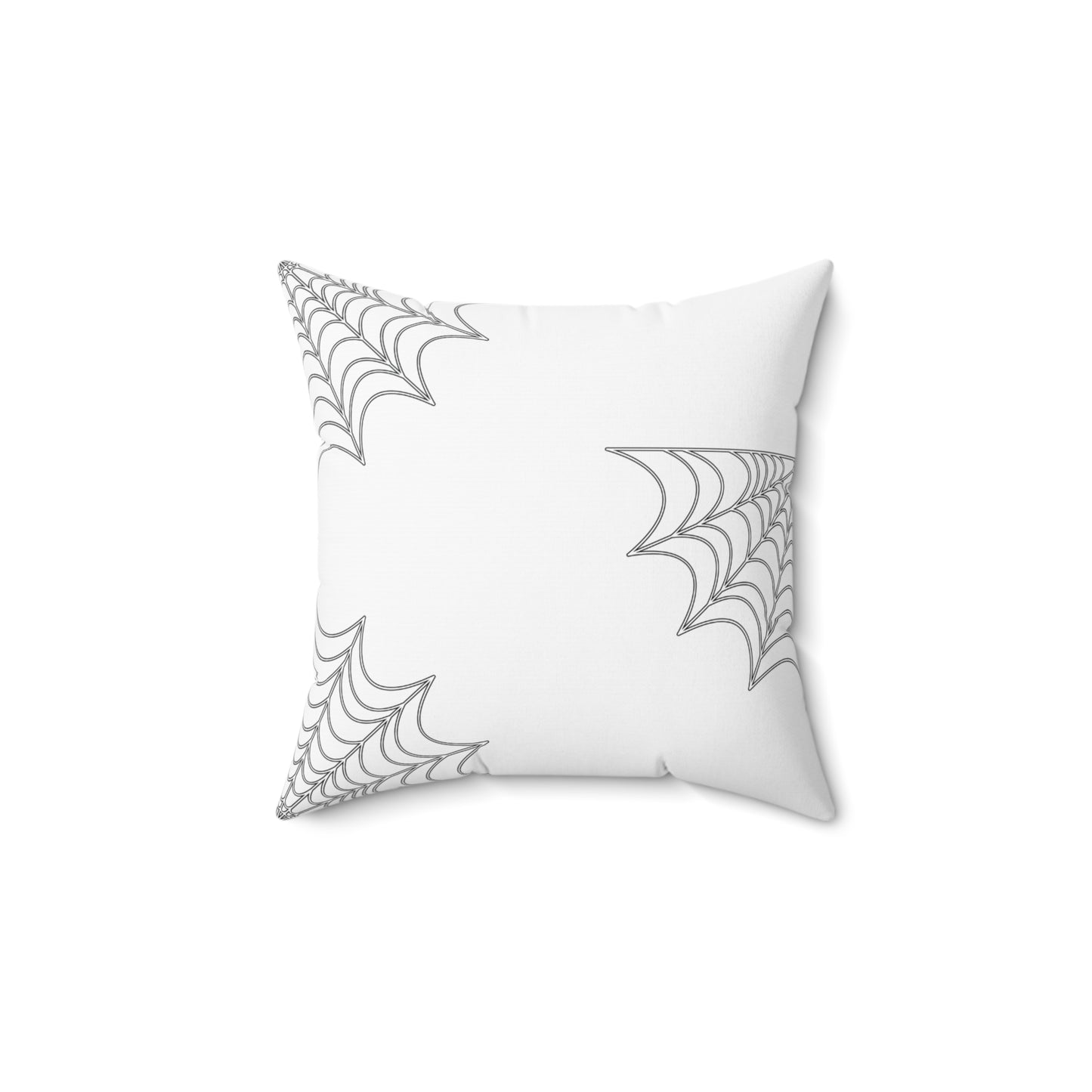 Spooky Spider Web Throw Pillow | Perfect for Halloween Lovers & Cozy Spaces