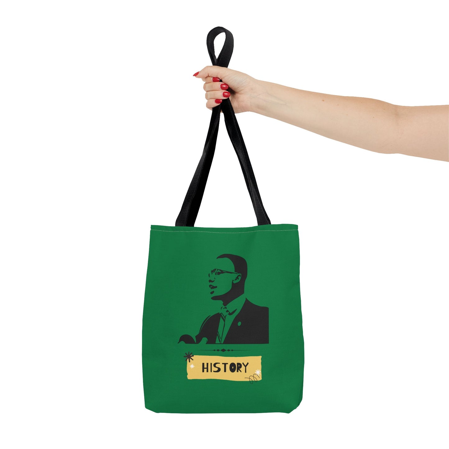 Black History Month Tote Bag Stylish and Durable Carryall - Green