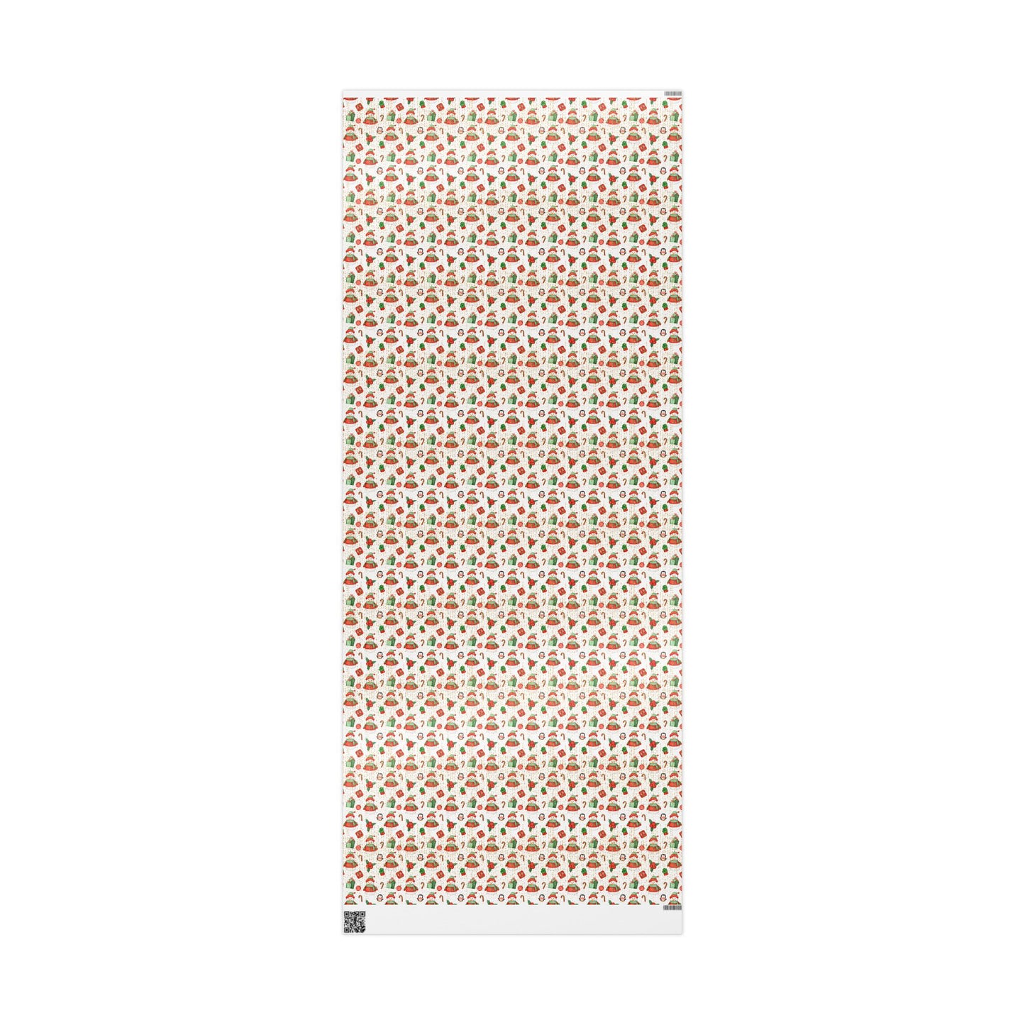 Playful Snowman Christmas Wrapping Paper : Holiday Gift Wrap with Penguins, Candy Canes, and Festive Decor