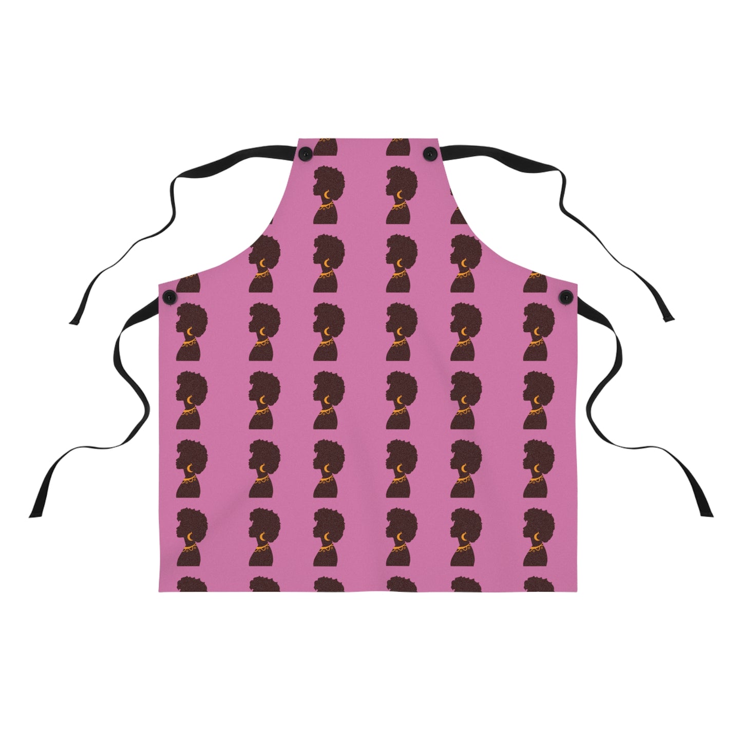 Afrocentric Kitchen Apron | Black Girl Magic Apron | Bold, Stylish Cooking Apron for BBQs, Baking & More