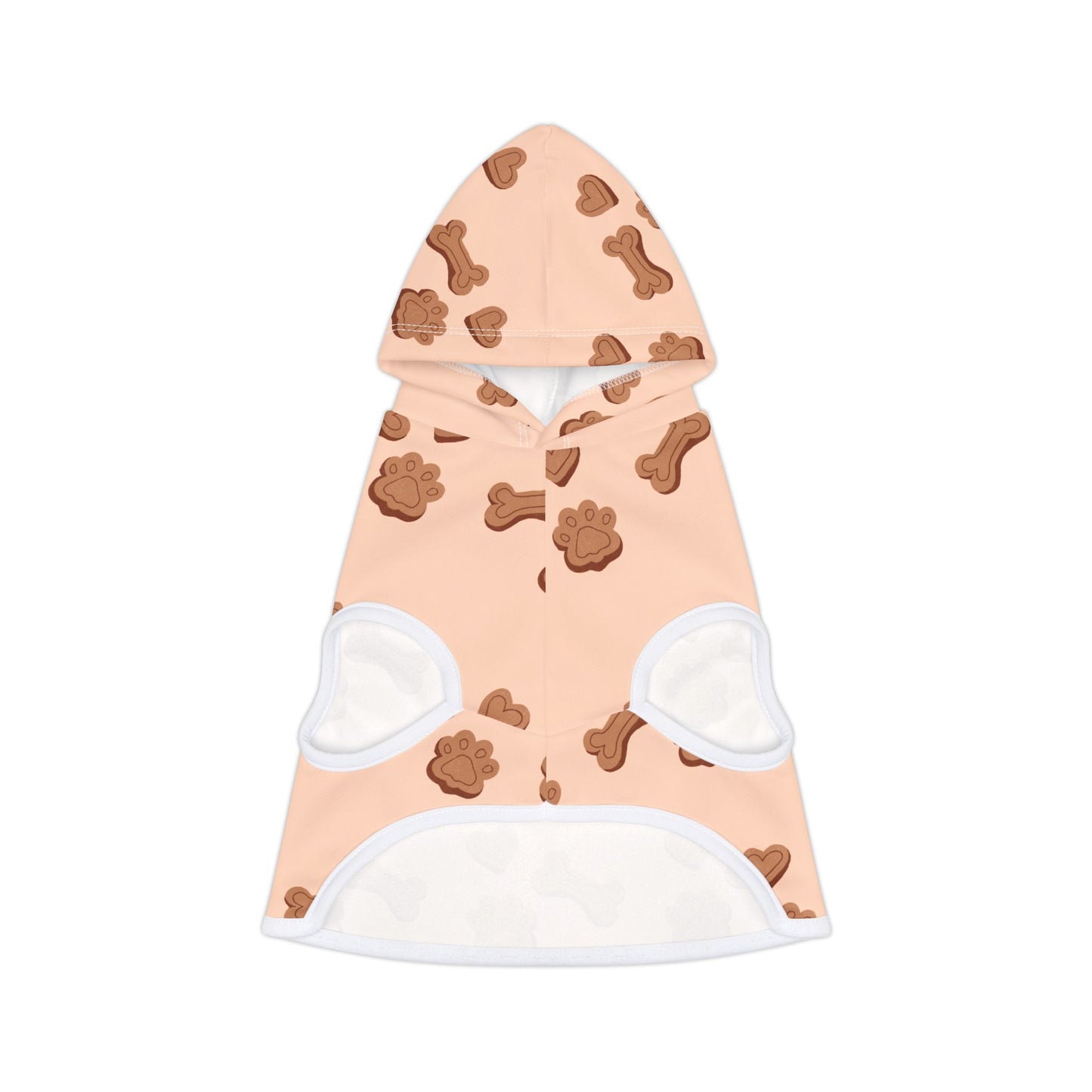 Dog Bone & Paw Print Hoodie – Cozy Custom Pet Sweatshirt for Stylish Pups