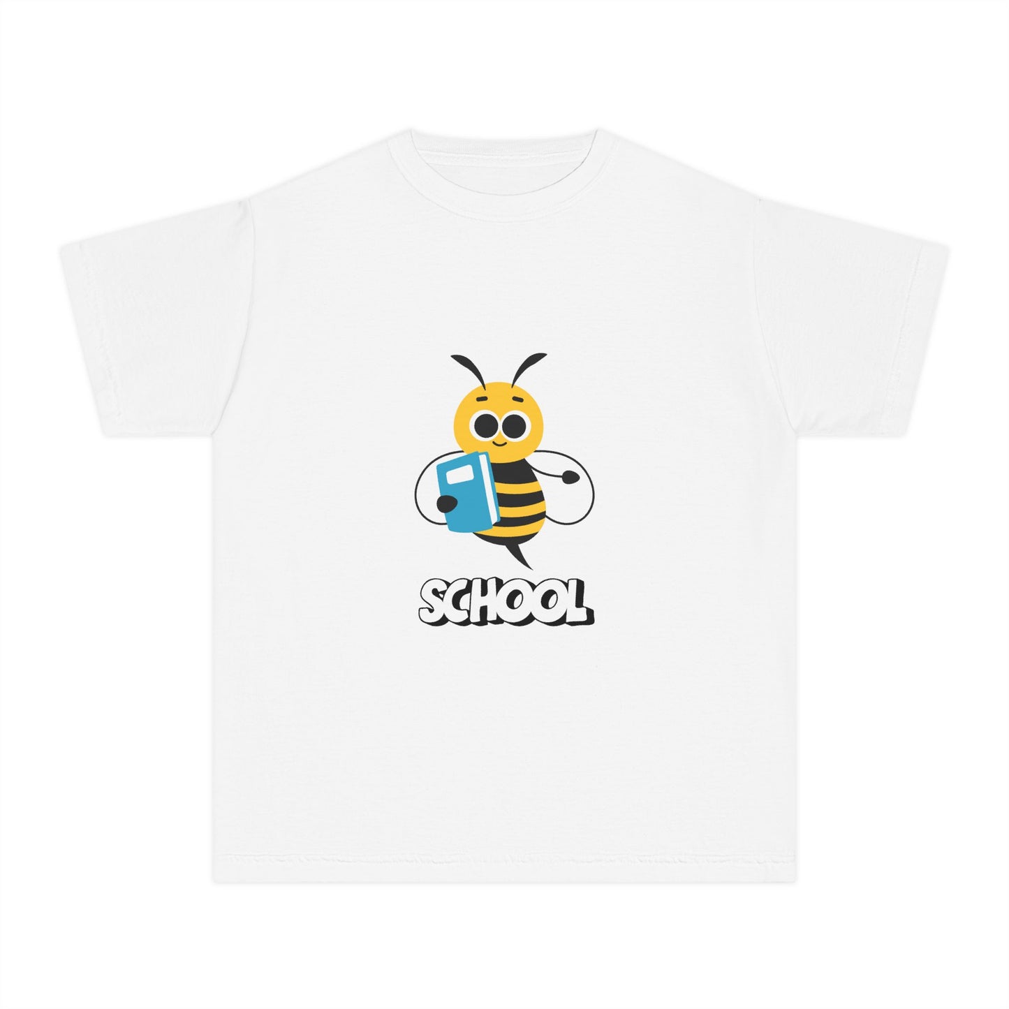 Kids Back to School Bee T-Shirt | Cute School Graphic Tee for Kids | Millennial Parent Gift | Unisex | XS–XL Sizes