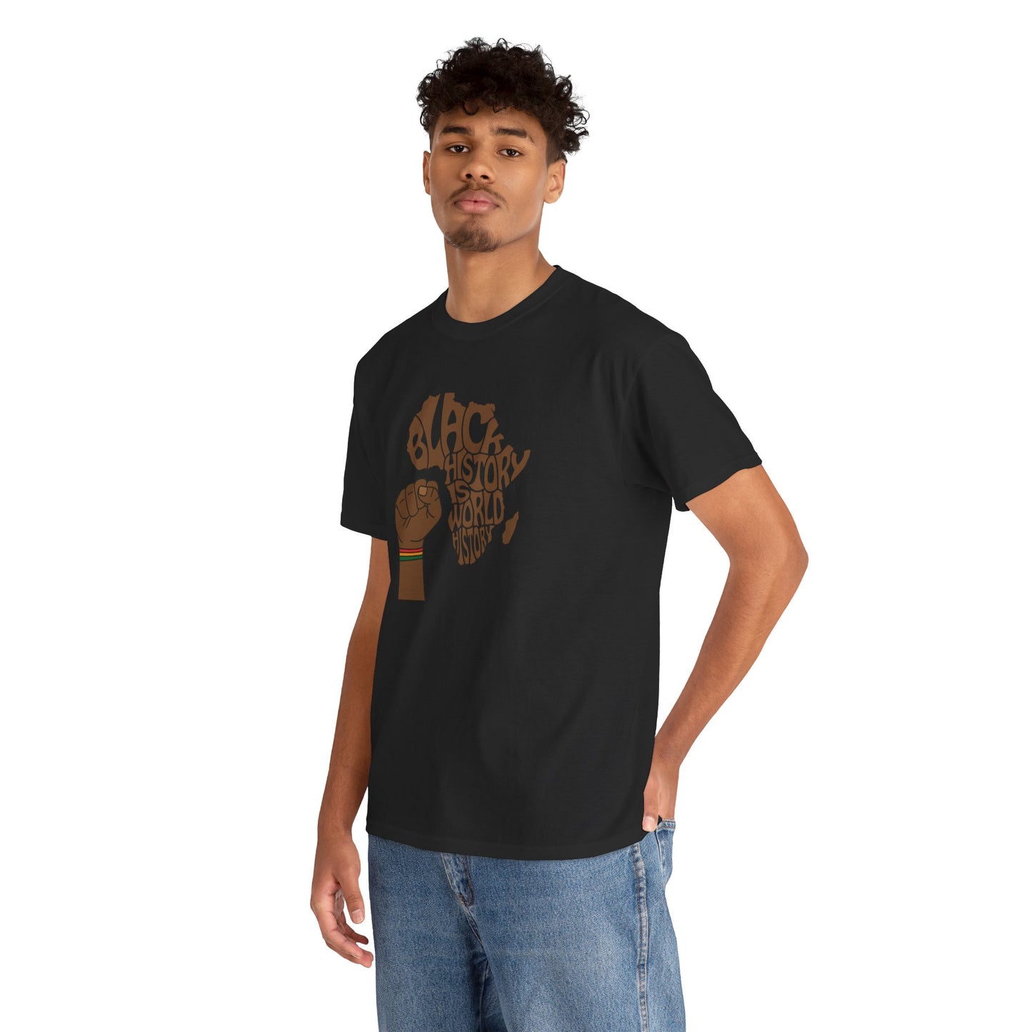 Black History is World History Shirt | Black Pride T-Shirt | Unisex African American Tee | RBG Fist Shirt | Juneteenth Shirt | Civil Rights