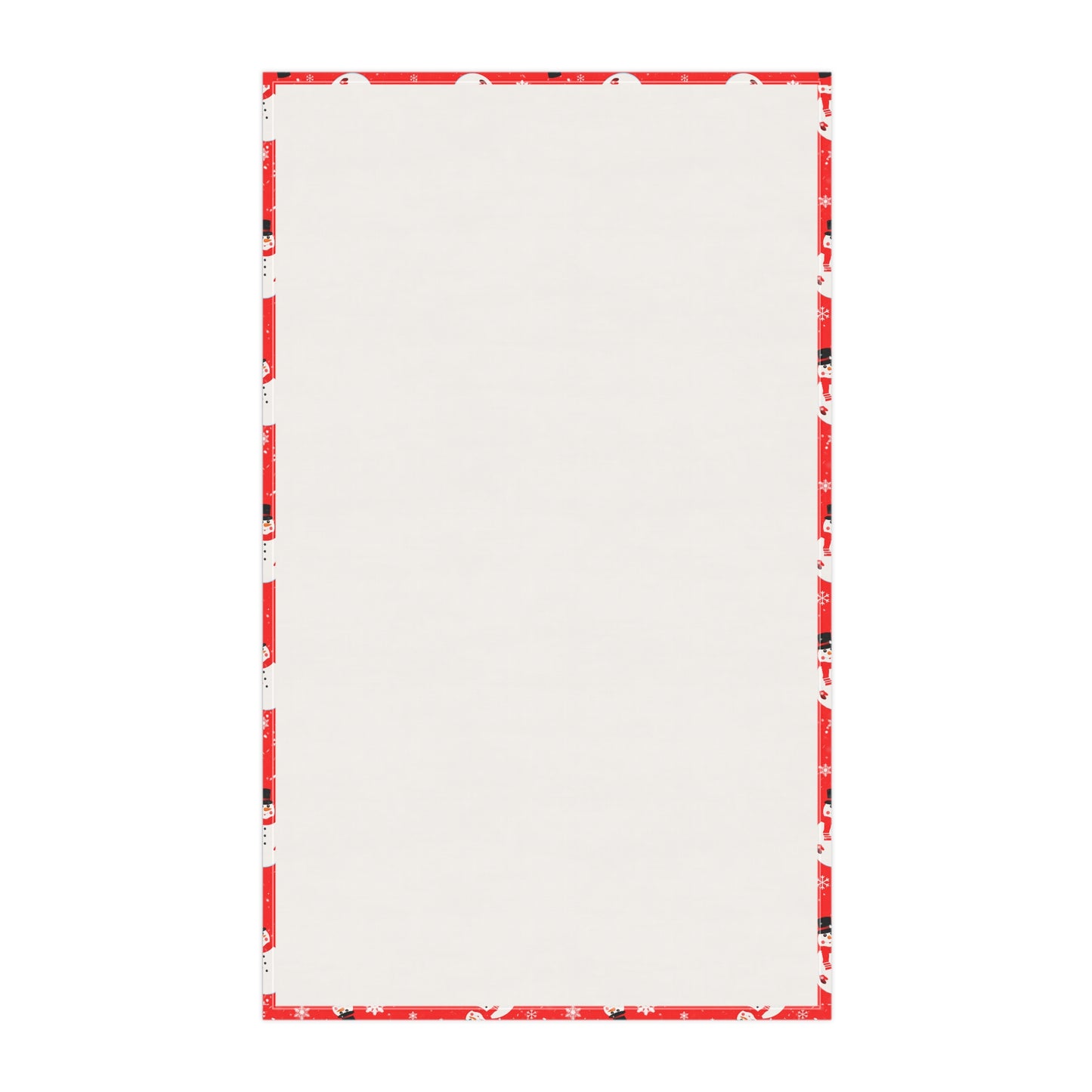 Snowman Christmas Kitchen Towel | Festive Winter Holiday Decor