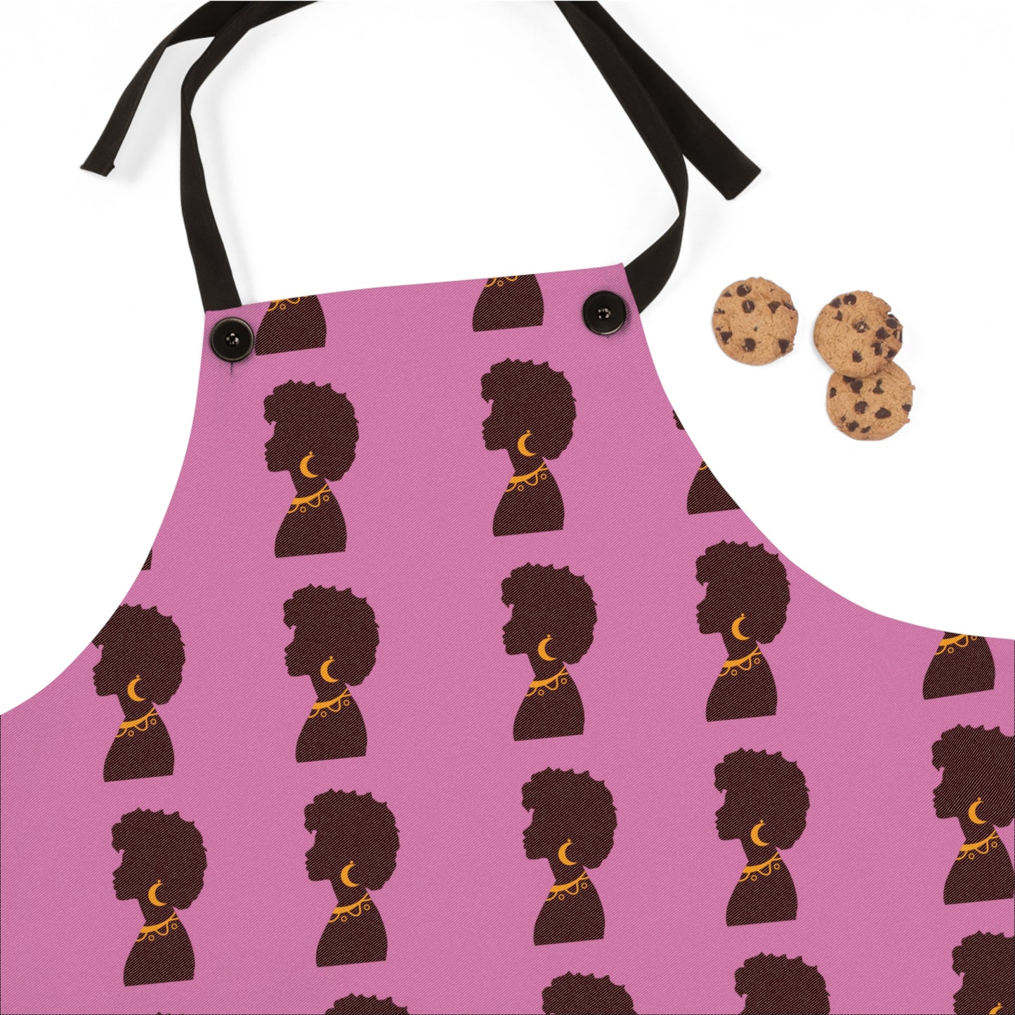 Afrocentric Kitchen Apron | Black Girl Magic Apron | Bold, Stylish Cooking Apron for BBQs, Baking & More
