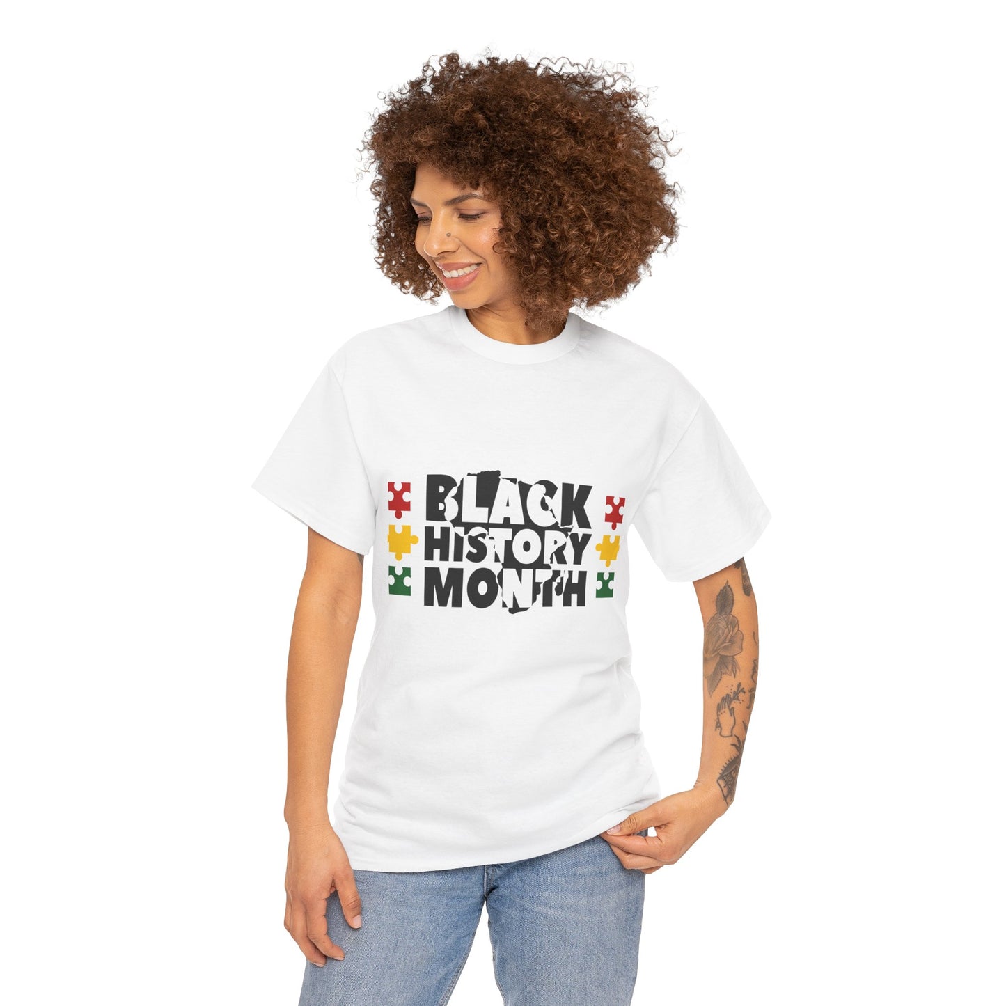 Black History Month Unisex Heavy Cotton Tee | Empowerment Apparel