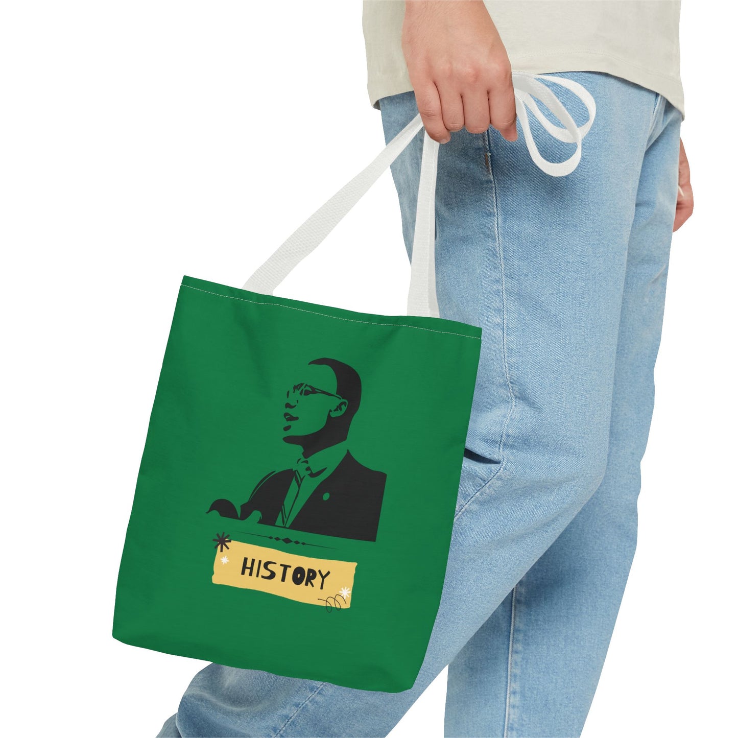 Black History Month Tote Bag Stylish and Durable Carryall - Green