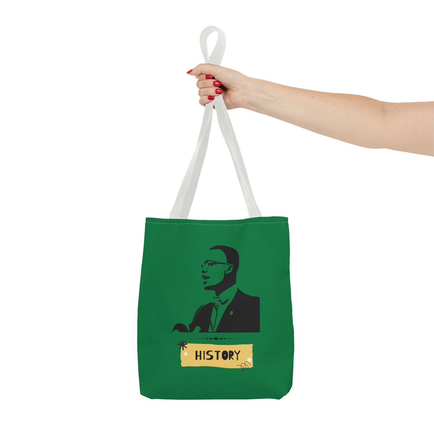Black History Month Tote Bag Stylish and Durable Carryall - Green