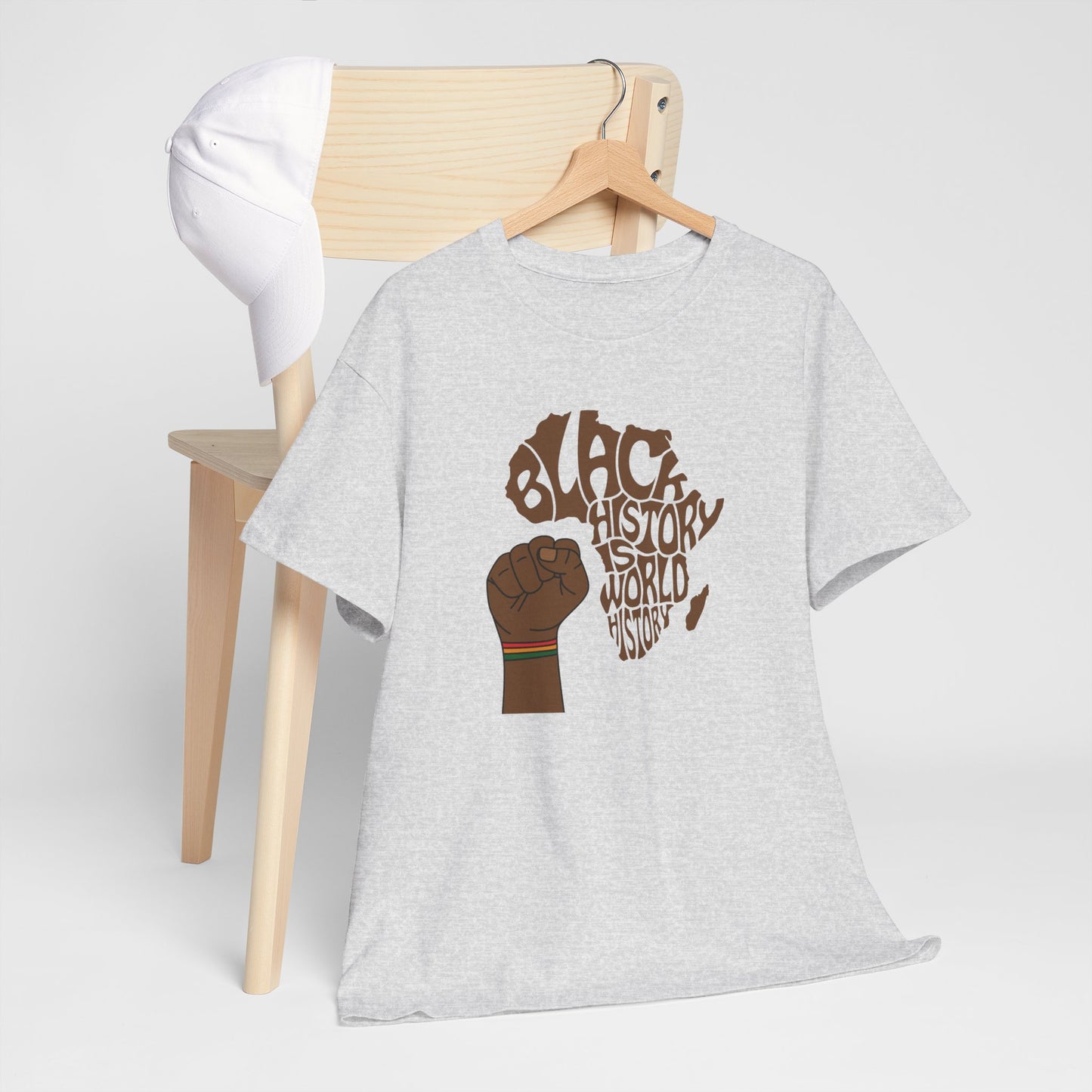 Black History is World History Shirt | Black Pride T-Shirt | Unisex African American Tee | RBG Fist Shirt | Juneteenth Shirt | Civil Rights