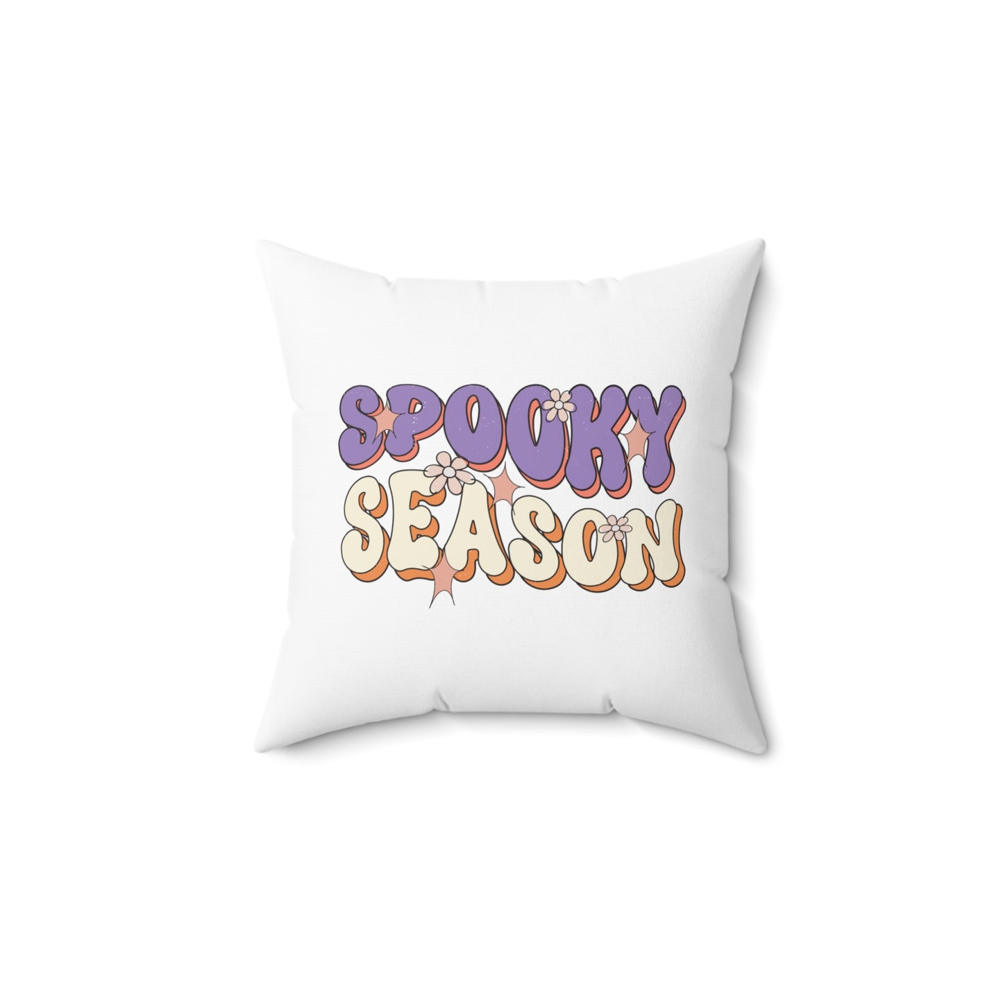 Vibrant Spooky Season Pillow | Unique Halloween Decor | Perfect Gift for Halloween Enthusiasts!