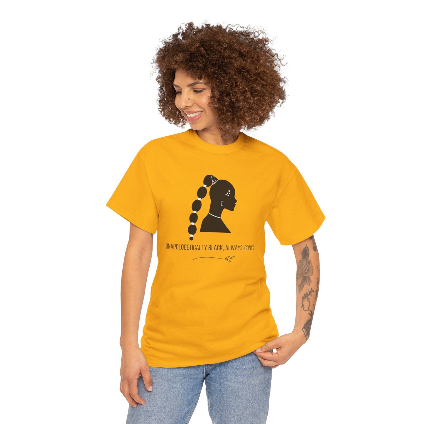 Unapologetically Black T-Shirt | Melanin Queen Tee | Black History Month Shirt | Pro Black Apparel | Afrocentric Graphic Tee | HBCU Pride