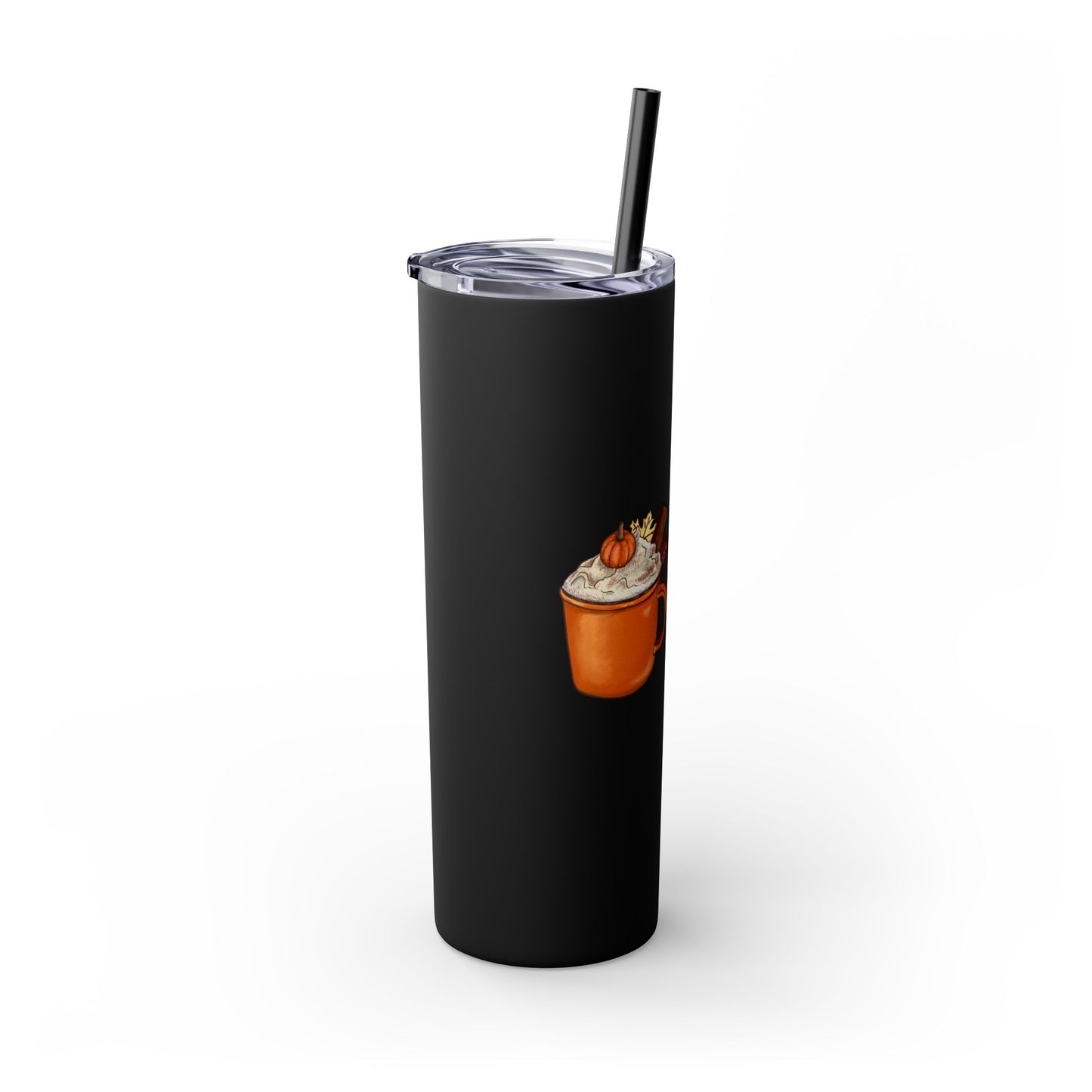 Sippin’ Cider & Spill'in Tea Insulated Tumbler - Perfect for Fall Drinks, Hot & Cold Beverage Companion - 20oz BPA-Free Stainless Steel Travel Mug