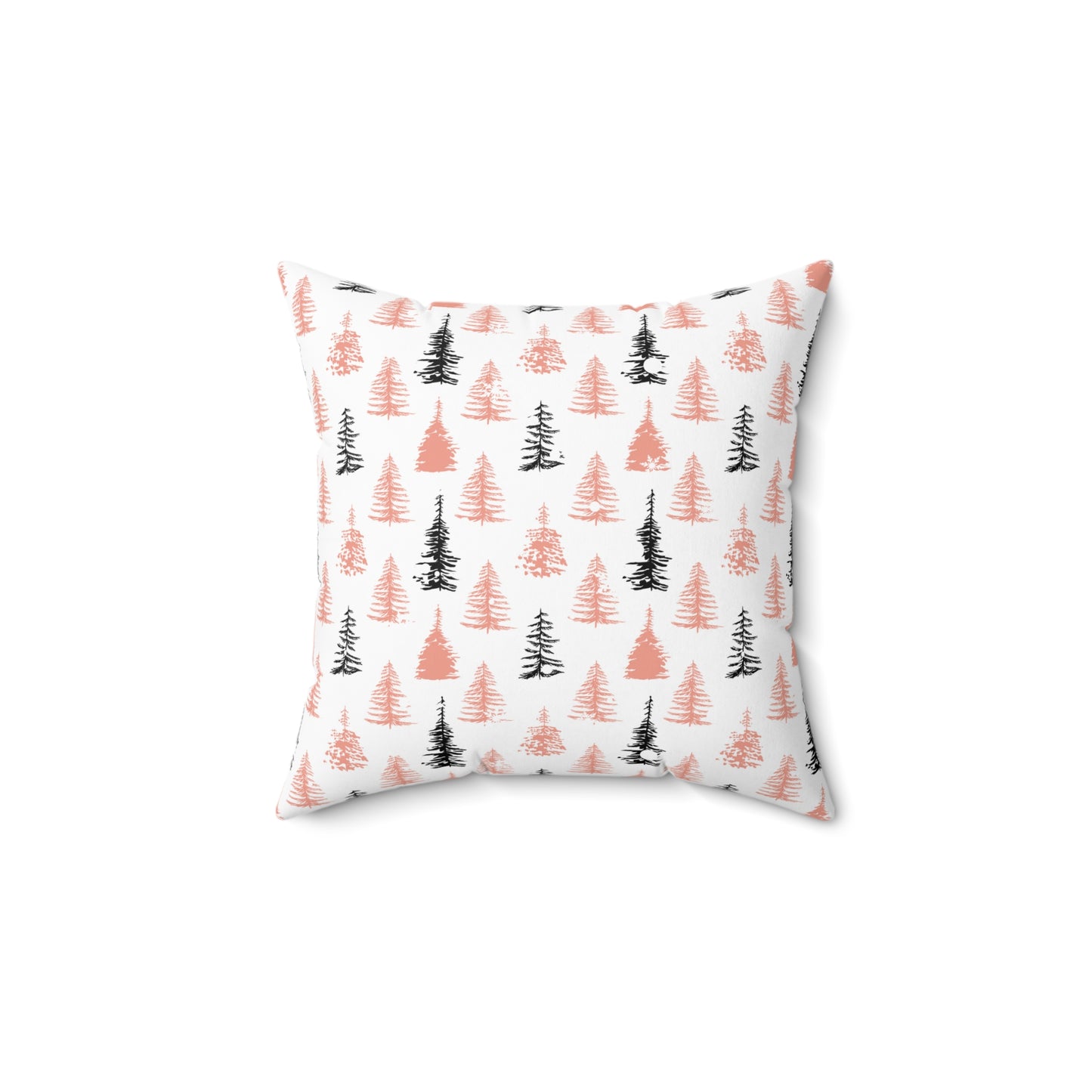 Minimalist Christmas Tree Throw Pillow - Modern Holiday Home Decor - Cozy Winter Accent Cushion