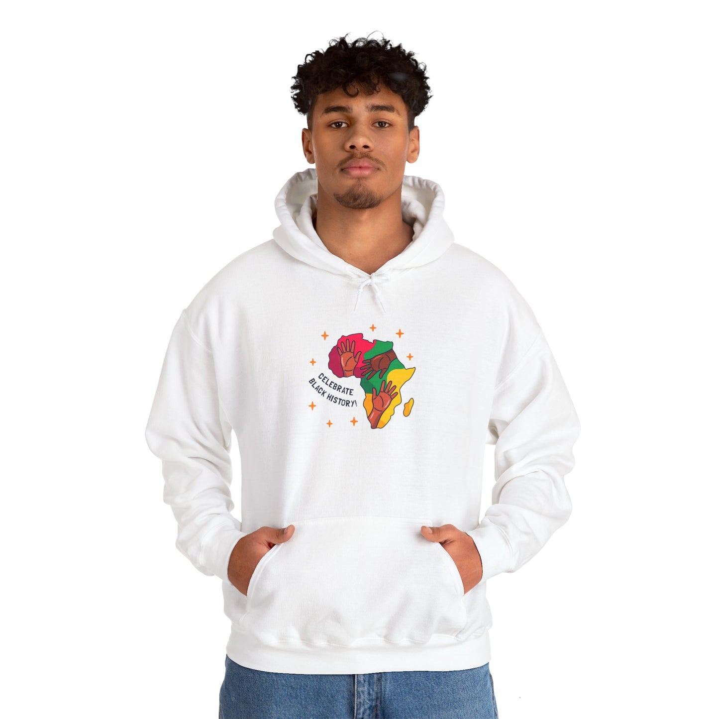 Celebrate Black History Unisex Hoodie | Ethically Sourced Cozy Sweatshirt | Cultural Empowerment Apparel