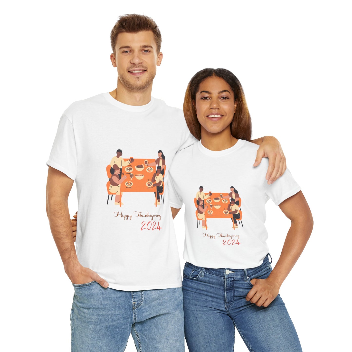 Friendsgiving Festivities T-Shirt: Celebrate Thanksgiving 2024 with Style & Comfort