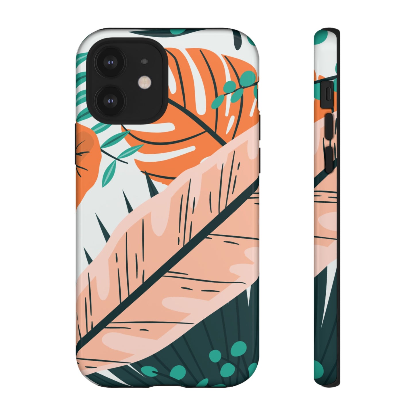 "Vibrant Tropical-Themed Phone Case β Perfect for Summer Adventures! (Fits iPhone 12 to iPhone 15)