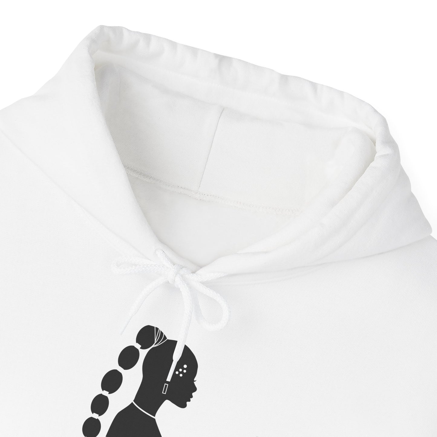 Unapologetically Black, Always Iconic Hoodie | Unisex Heavy Blend Empowerment Sweatshirt