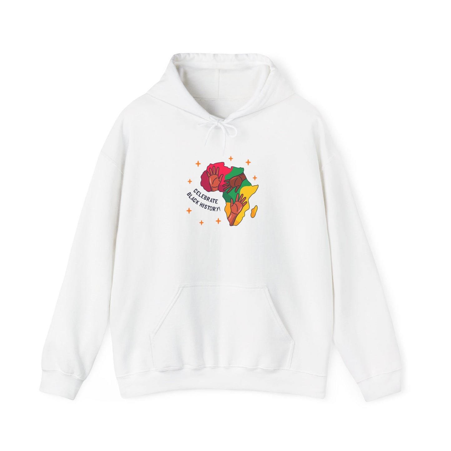 Celebrate Black History Unisex Hoodie | Ethically Sourced Cozy Sweatshirt | Cultural Empowerment Apparel