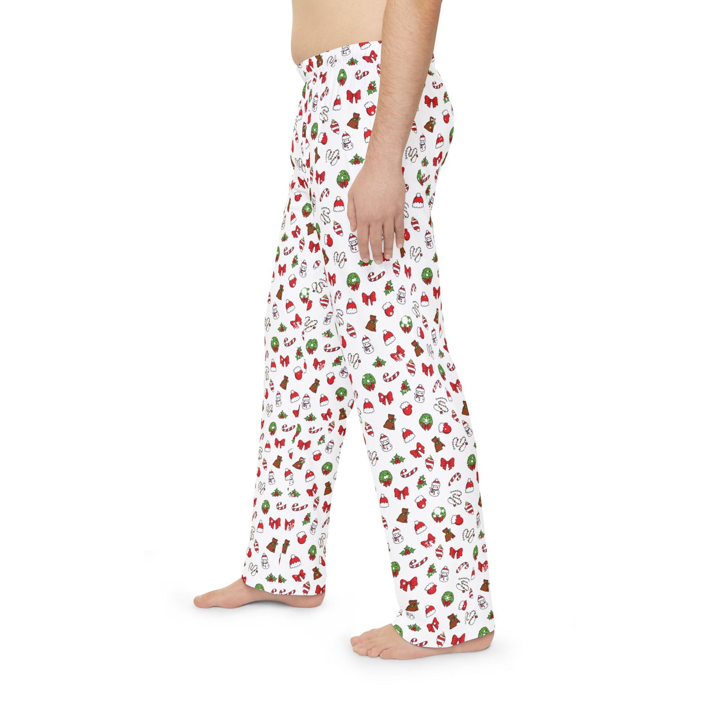 Men's Christmas Pajama Pants - Matching Family Holiday Loungewear - Cozy Festive Sleepwear for Him