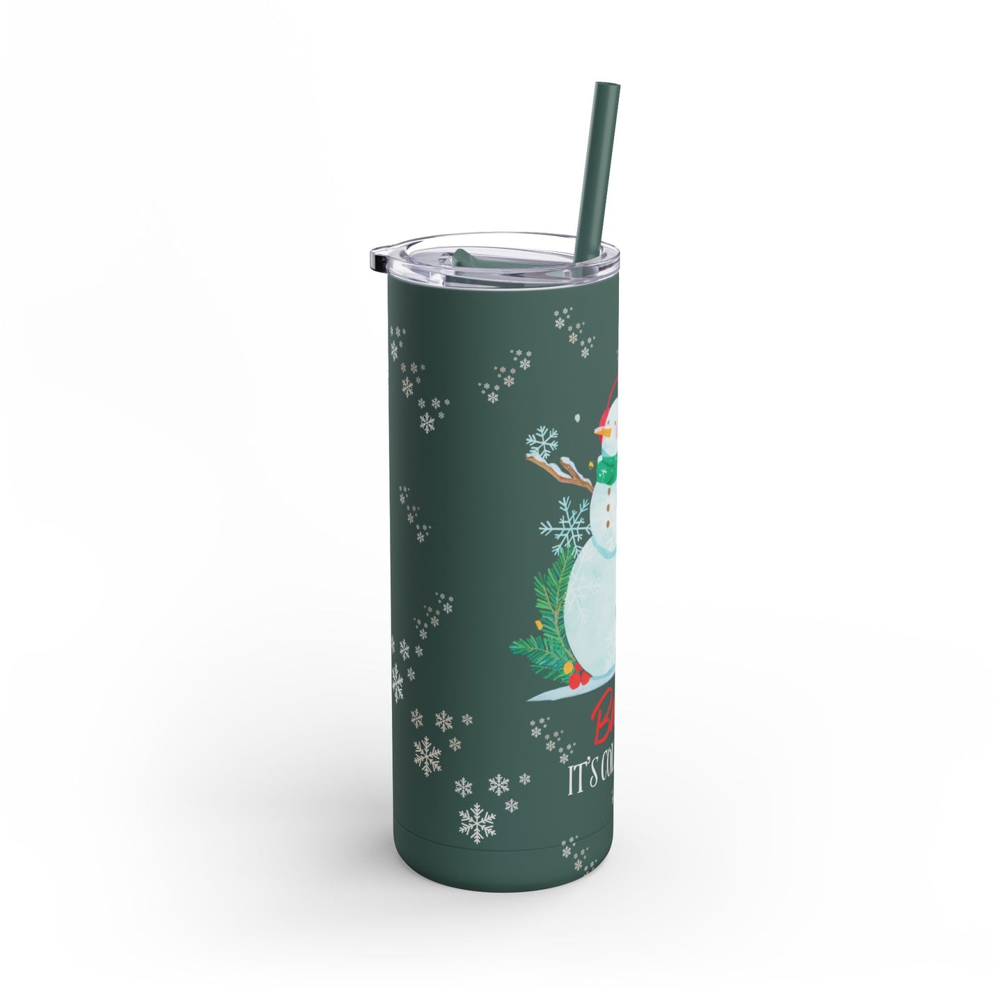 Baby It’s Cold Outside Skinny Tumbler | Festive 20oz Drinkware
