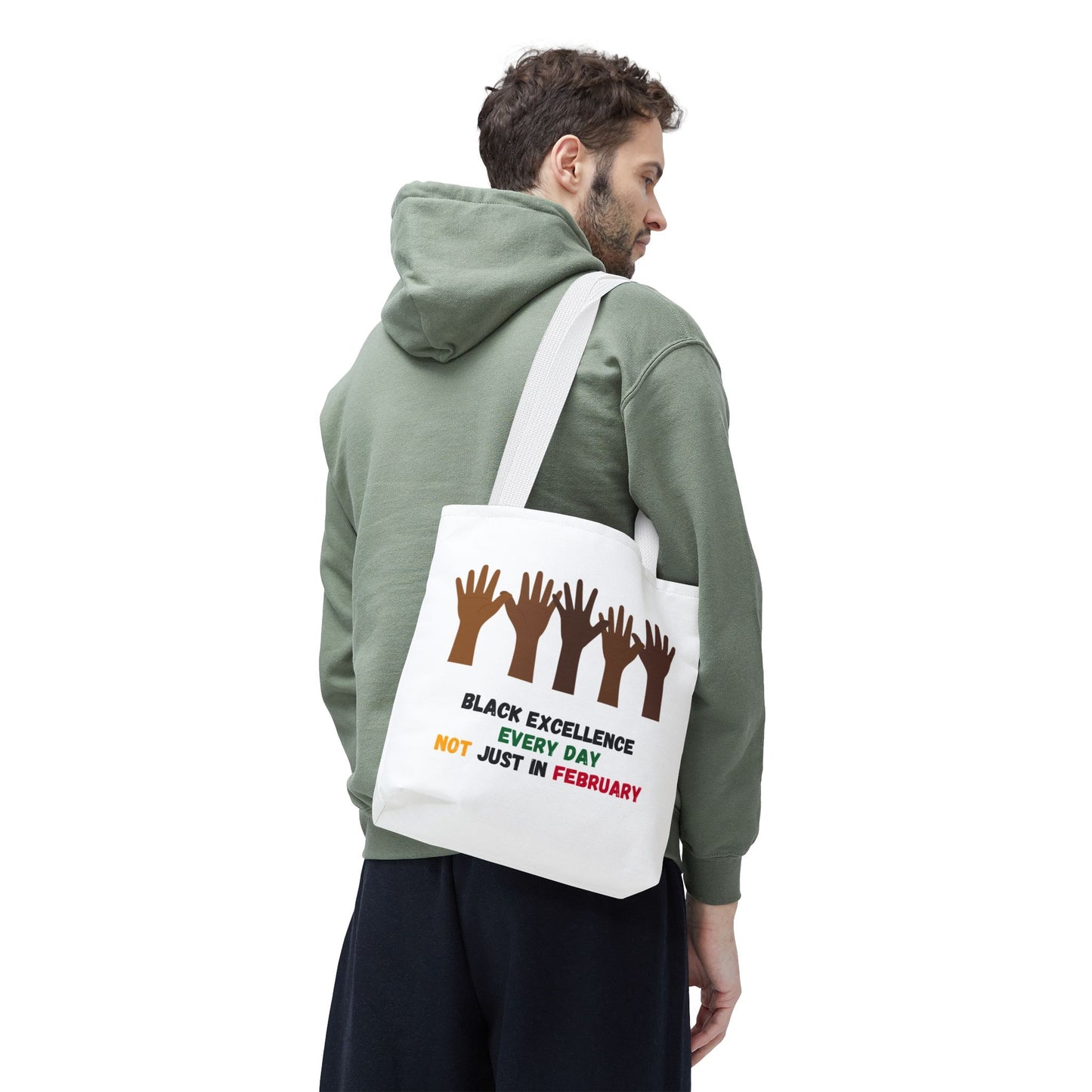 Black Excellence Tote Bag | Black History Month Gift | Reusable & Eco-Friendly Statement Bag