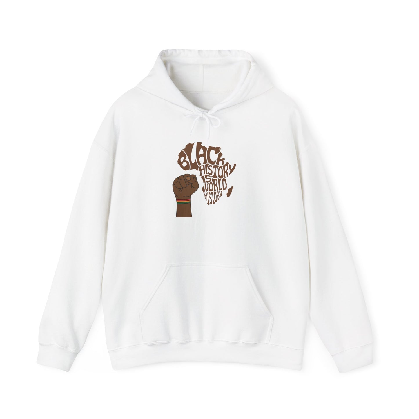 Black History Is World History Unisex Hoodie | Heavy Blend Hooded Sweatshirt