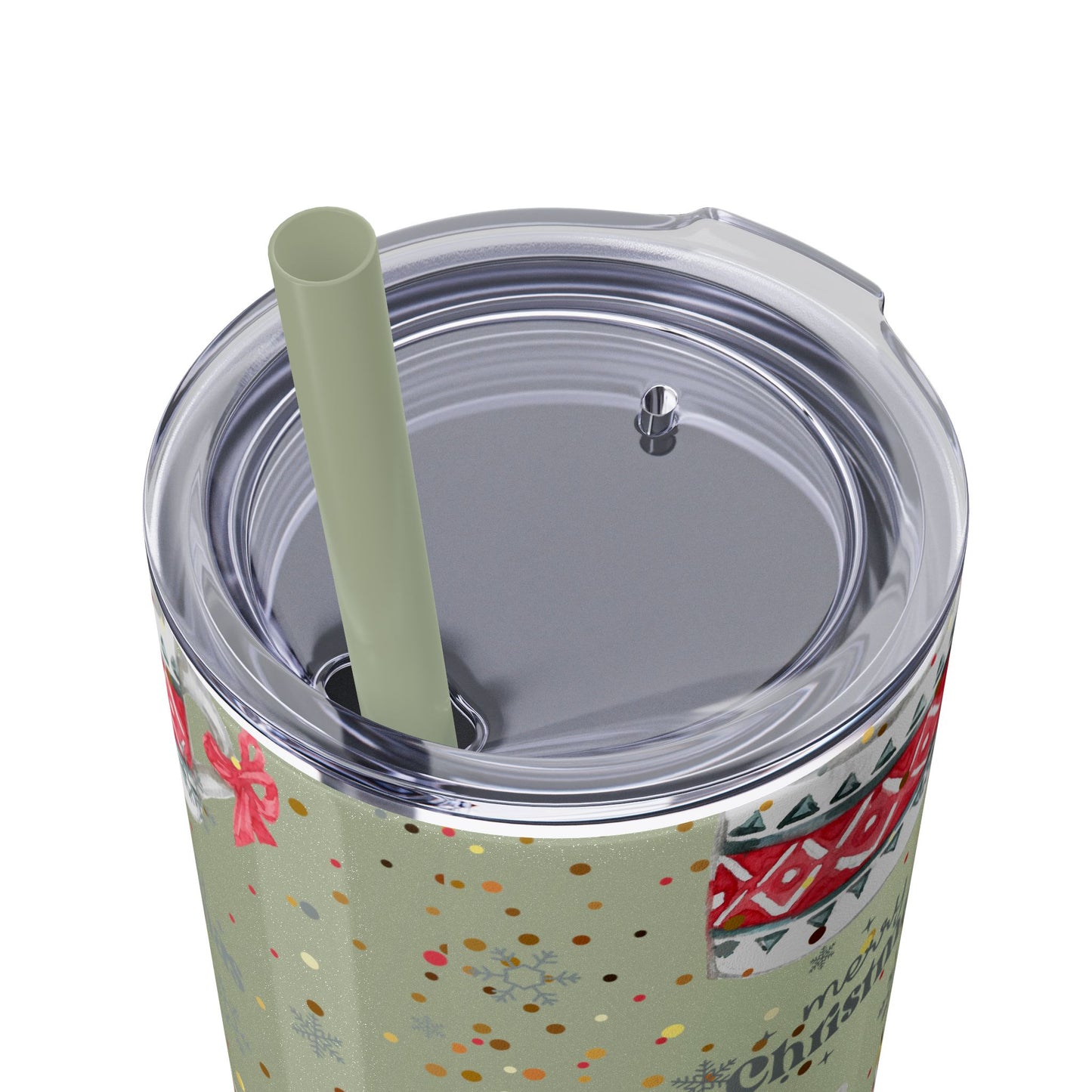 Christmas Skinny Tumblers 20oz | Insulated Holiday Drinkware